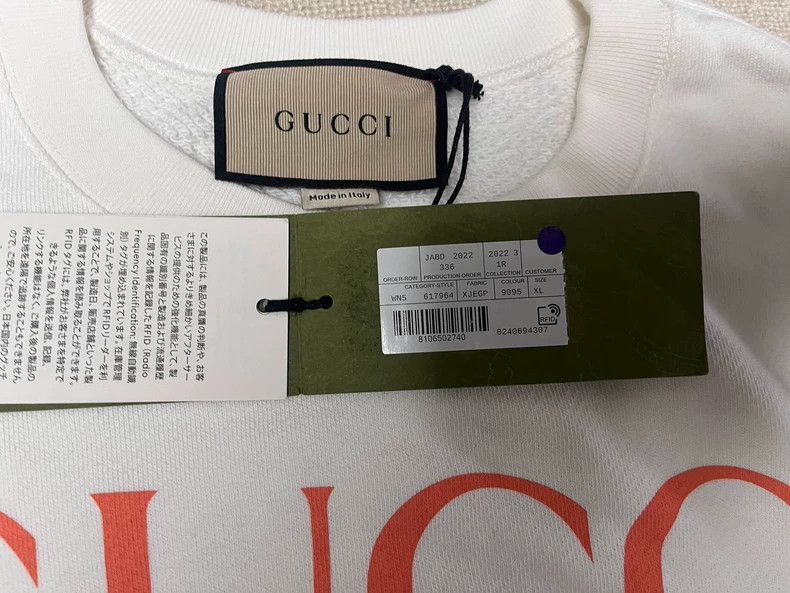 Gucci GucciFW22 Gucci Love Parade Series Letter Logo Cat Print Ro Size US XL / EU 56 / 4 - 4 Thumbnail