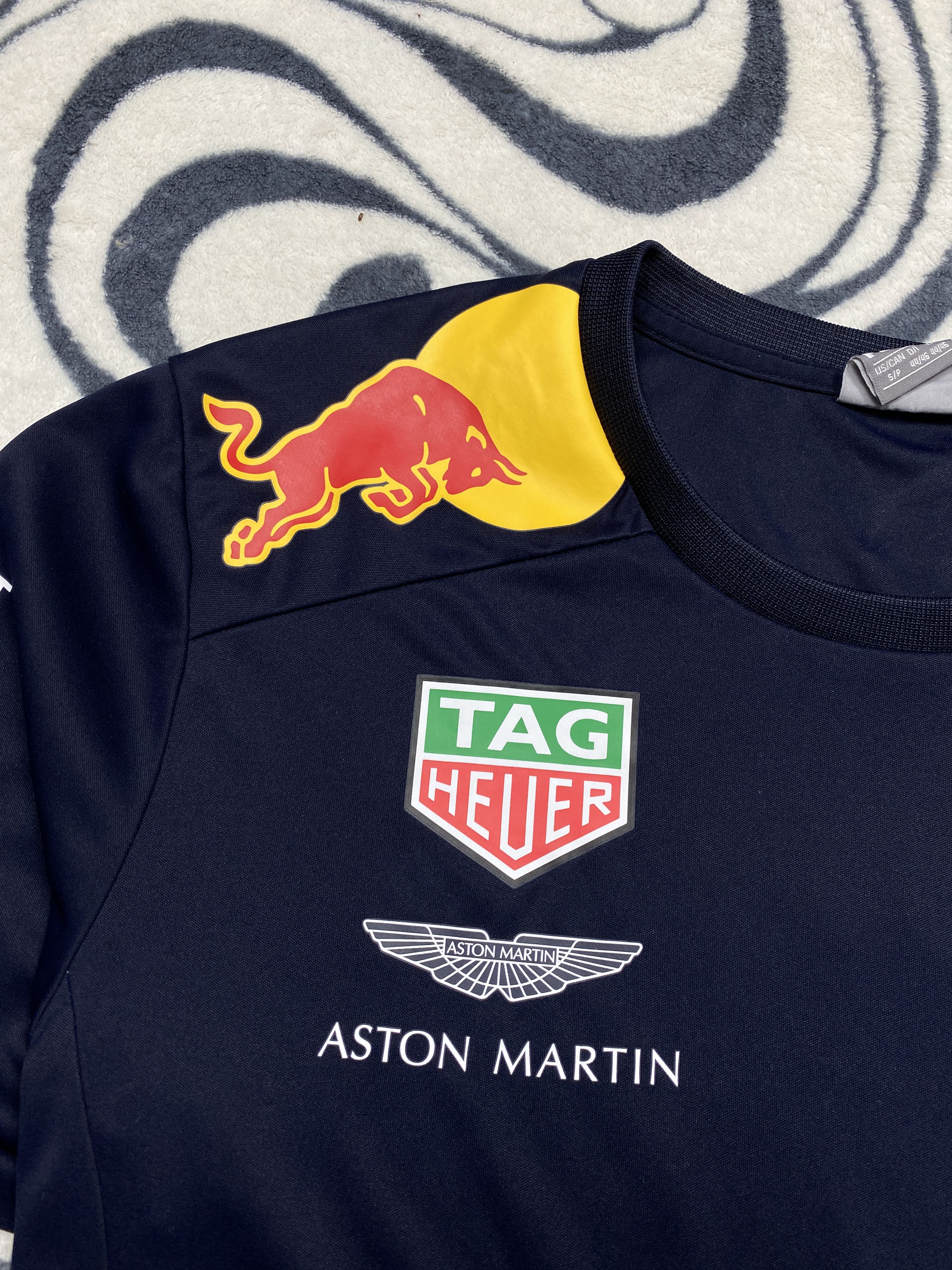 Puma × Red Bull Puma Red Bull Racing Aston Martin Mens Polo Shirt Size US S / EU 44-46 / 1 - 3 Thumbnail