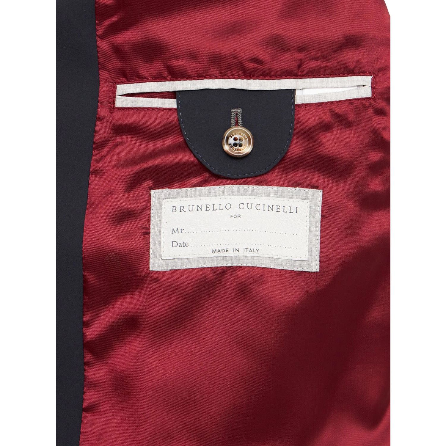 Brunello Cucinelli BRUNELLO CUCINELLI $4700 Navy Jacket New & Authentic (Men's Size US L / EU 52-54 / 3 - 4 Thumbnail