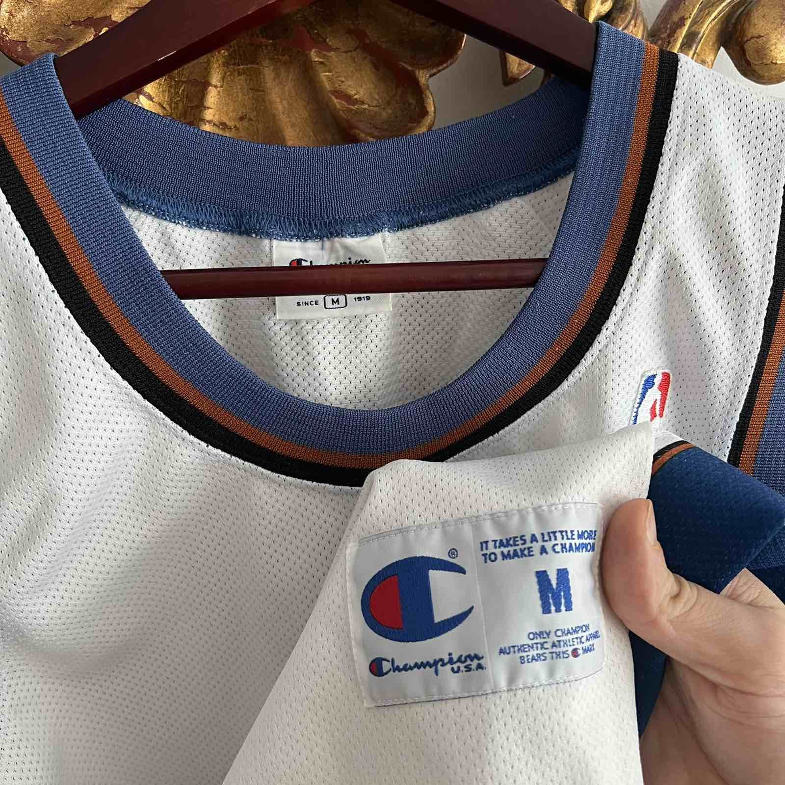 Vintage Champion Washington Wizards Jordan 23 NBA Jersey Shirt SZ M Size US M / EU 48-50 / 2 - 4 Thumbnail