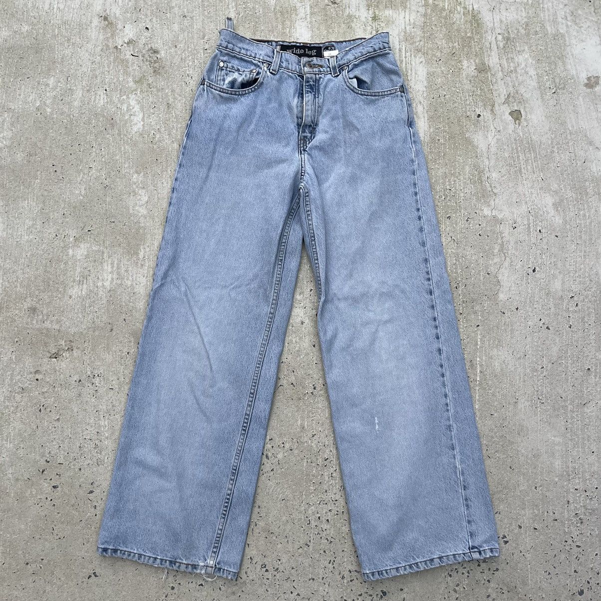 Levi's Vintage Clothing Vintage Womens 90s LEVIS SILVER TAB WIDE LEG Jeans Size 38" / US 16 / IT 52 - 1 Thumbnail