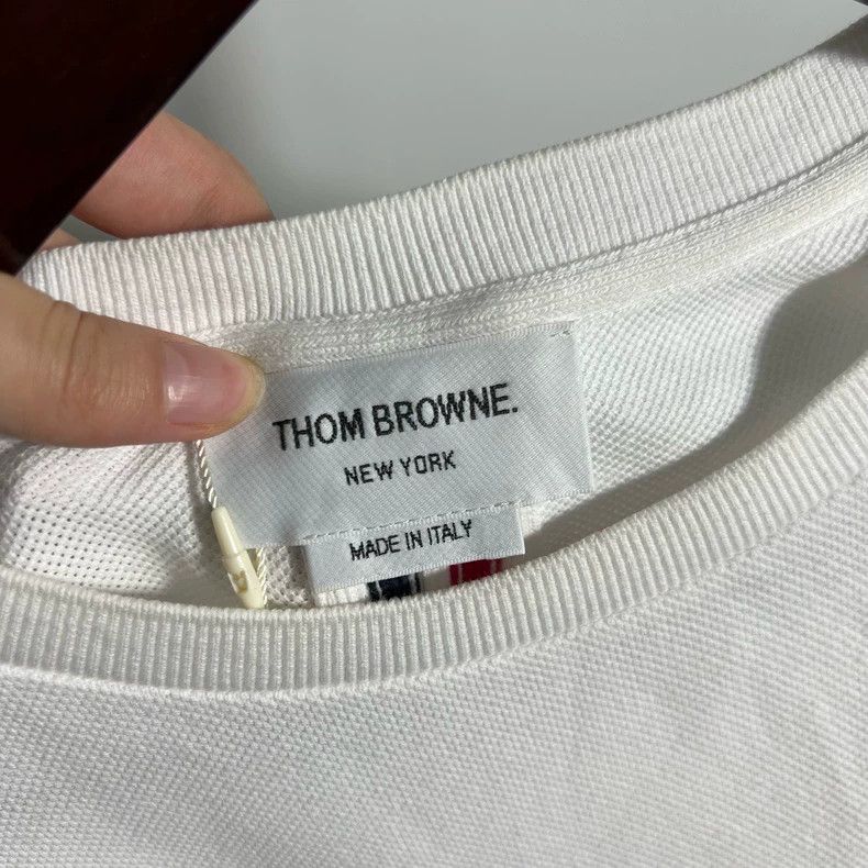 Thom Browne Thom Browne Striped short sleeves Size US S / EU 44-46 / 1 - 3 Thumbnail