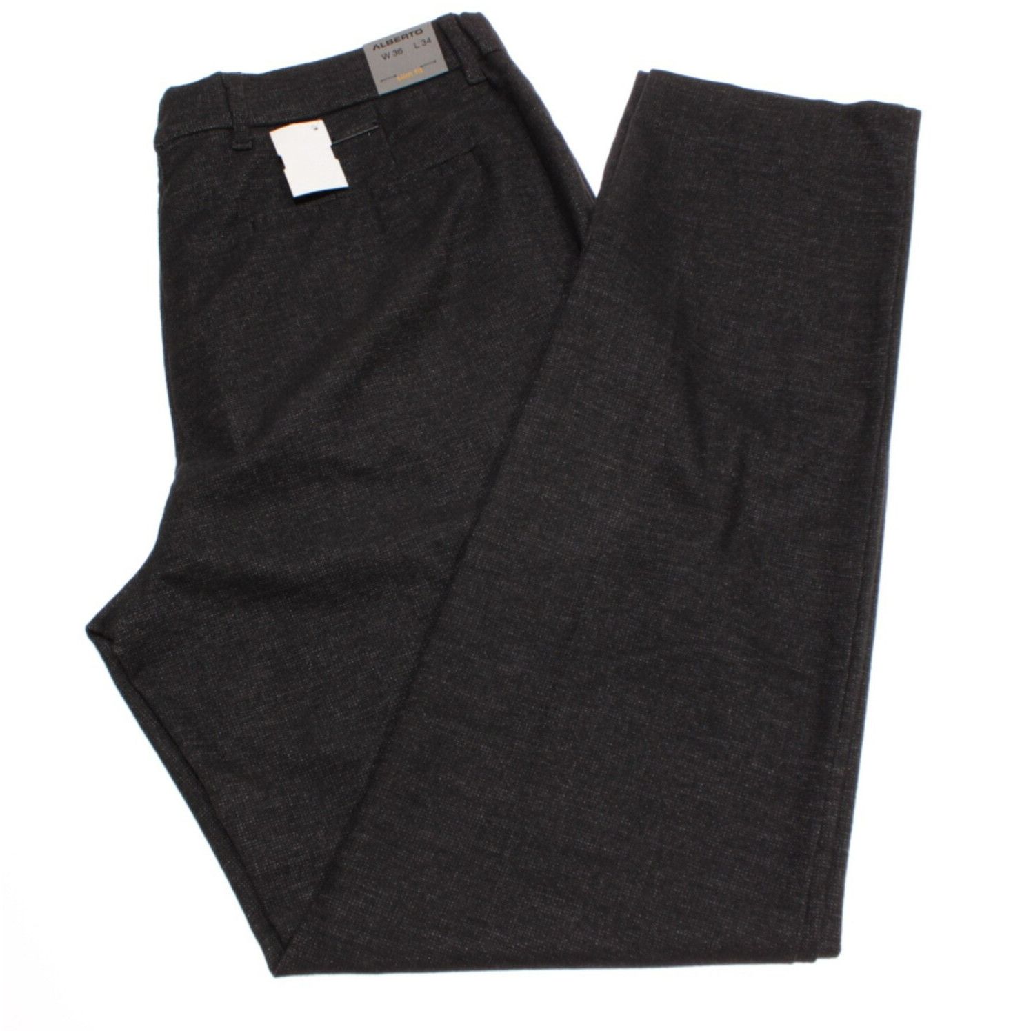 Alberto ALBERTO New with tags Dress Pants Size 36 US In Gray Size US 36 / EU 52 - 2 Thumbnail