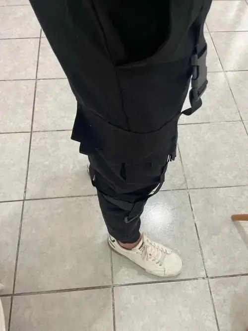 Other Darkwear Safari Style Webbing Spliced Cargo Pants Size US 32 / EU 48 - 4 Thumbnail