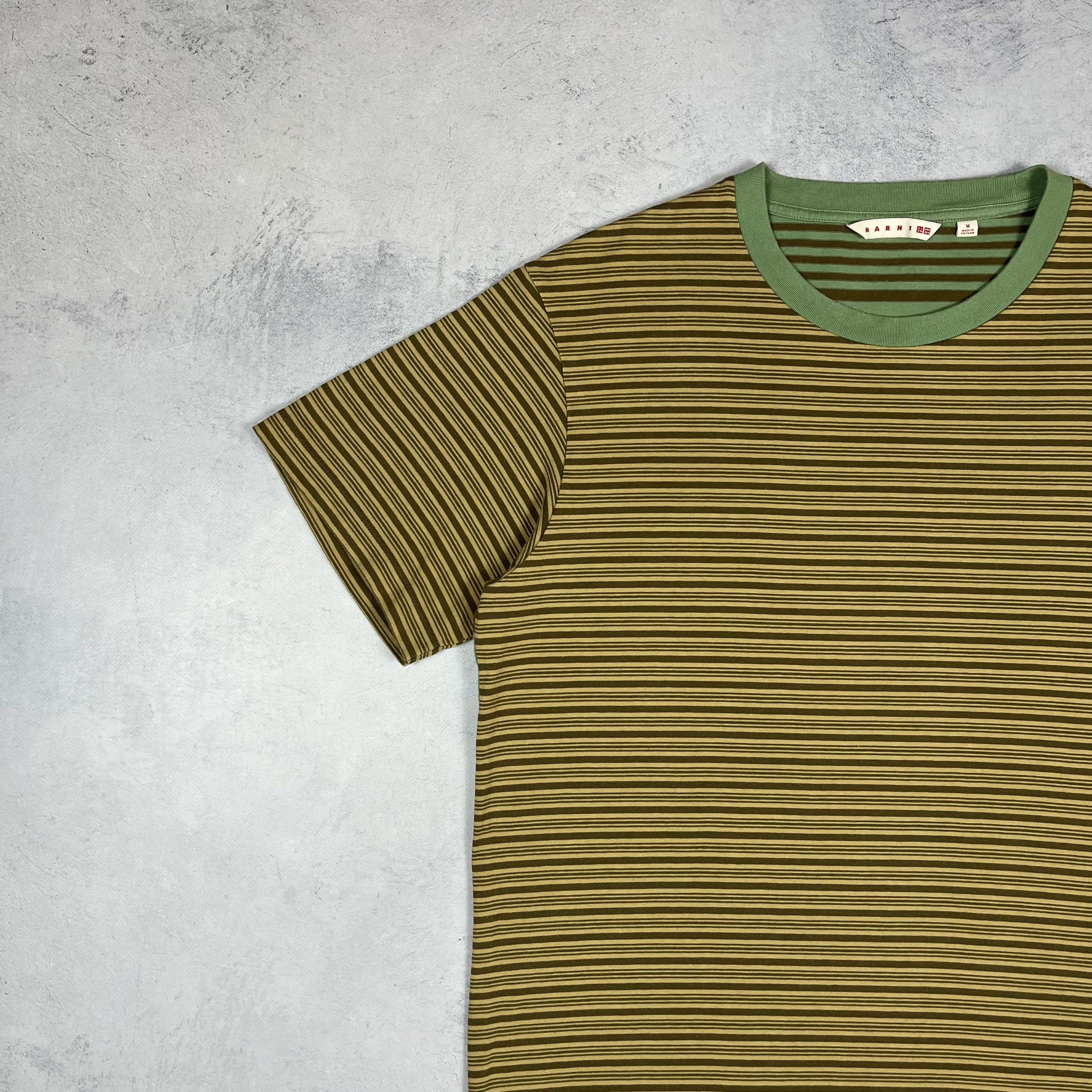 Marni × Uniqlo Designer Marni X Uniqlo Stripped T Shirt Size US M / EU 48-50 / 2 - 6 Thumbnail