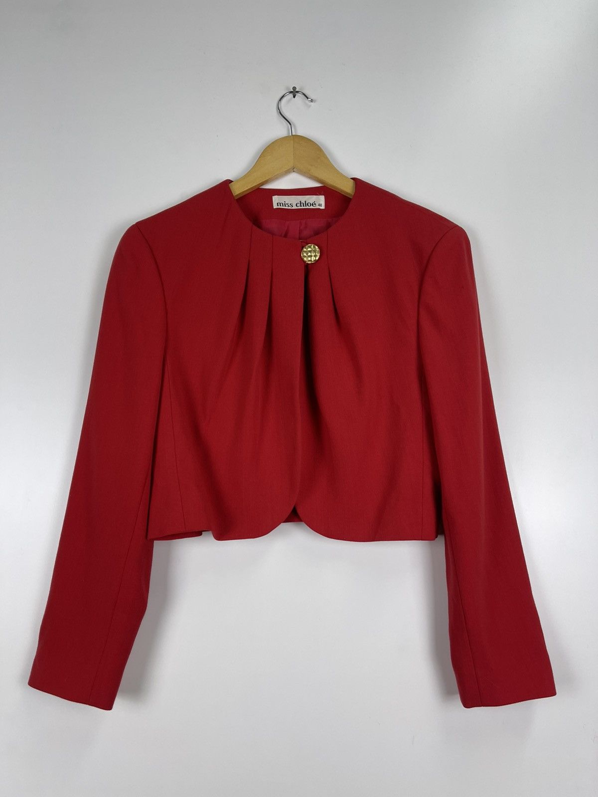 Chloe Miss Chloe Crop Jacket Size S / US 4 / IT 40 - 2 Thumbnail
