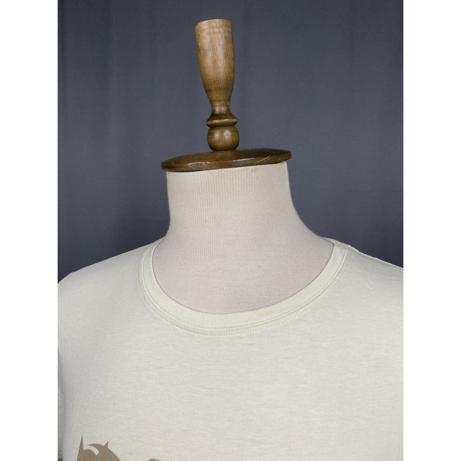 Fjallraven Fjallraven Big Logo Men's Beige T-Shirt Size M Size US M / EU 48-50 / 2 - 5 Thumbnail