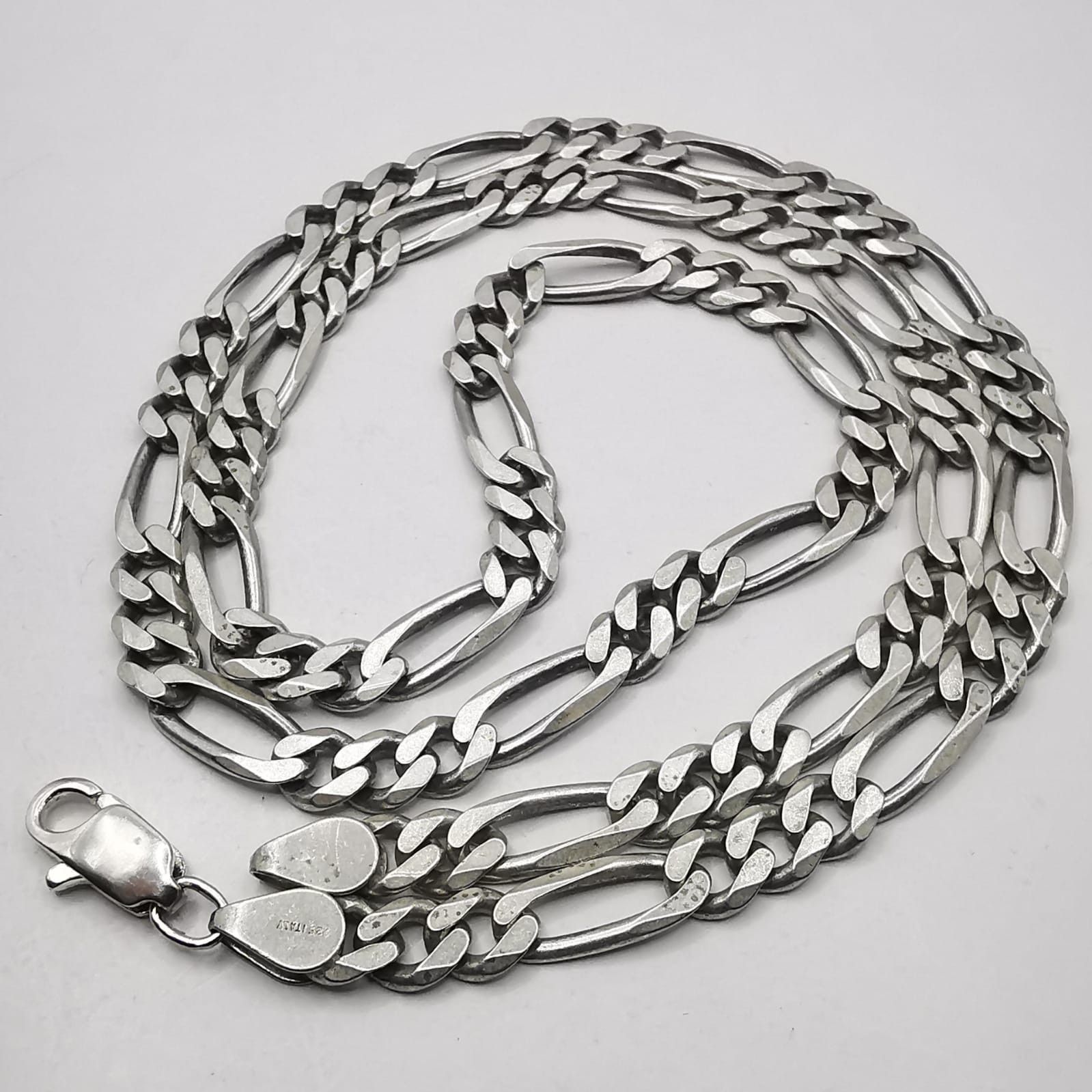 Vintage Massive Chain 925 Sterling SilverSignature 4229g