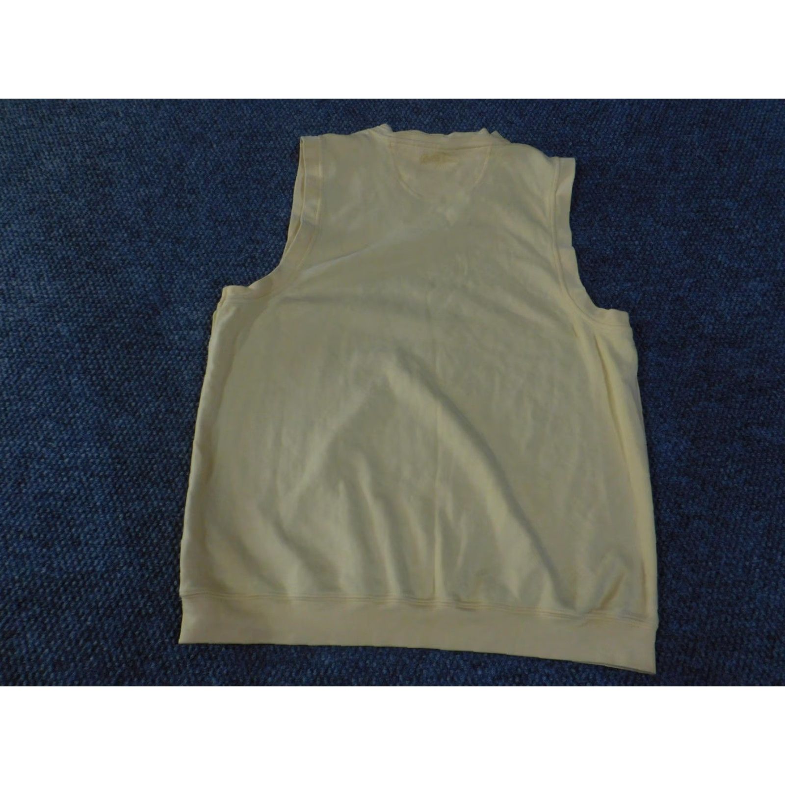 Vintage Bobby Jones Sweater Vest Mens L Yellow V-Neck Pima Cotton Golf Vest Size US L / EU 52-54 / 3 - 7 Thumbnail