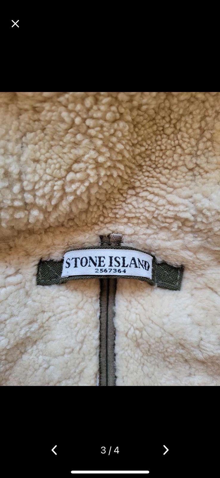 Massimo Osti Stone Island Garmented Mustangs leather sheepskin jacket Size US L / EU 52-54 / 3 - 10 Thumbnail