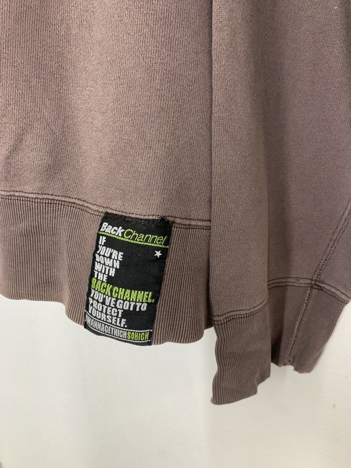 Hysteric Glamour × Japanese Brand Back Channel The Stoned ‘FCKDUP AGAIN? Sweatshirt Size US XL / EU 56 / 4 - 11 Thumbnail