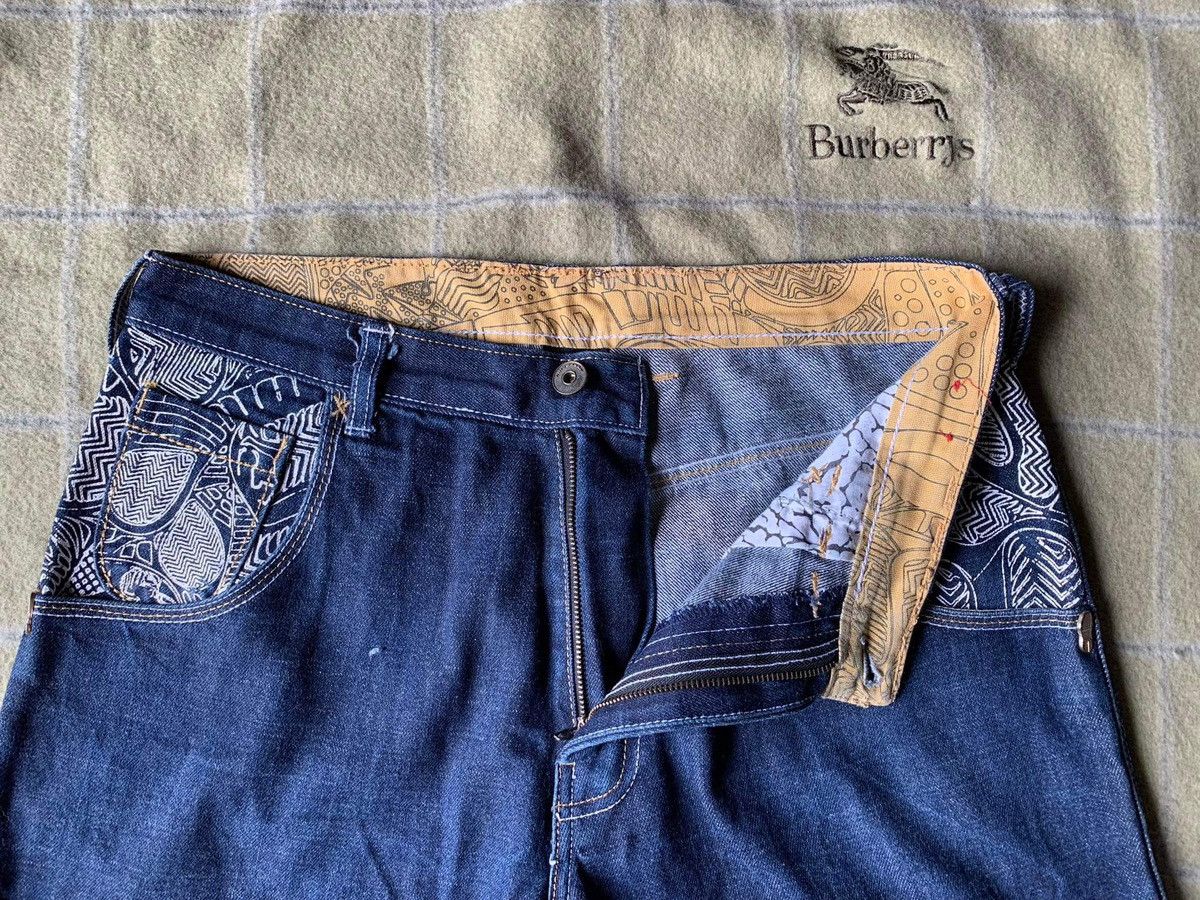 Jordan Brand 1999-2000’s JORDAN BRAND JORDAN 15 DENIM PANTS Size US 32 / EU 48 - 6 Thumbnail