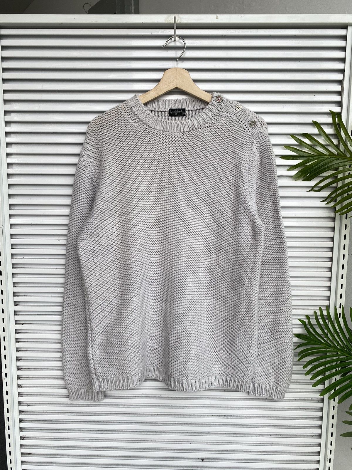 Margaret Howell Vintage Margaret Howell Knited Crewneck Size US M / EU 48-50 / 2 - 1 Thumbnail