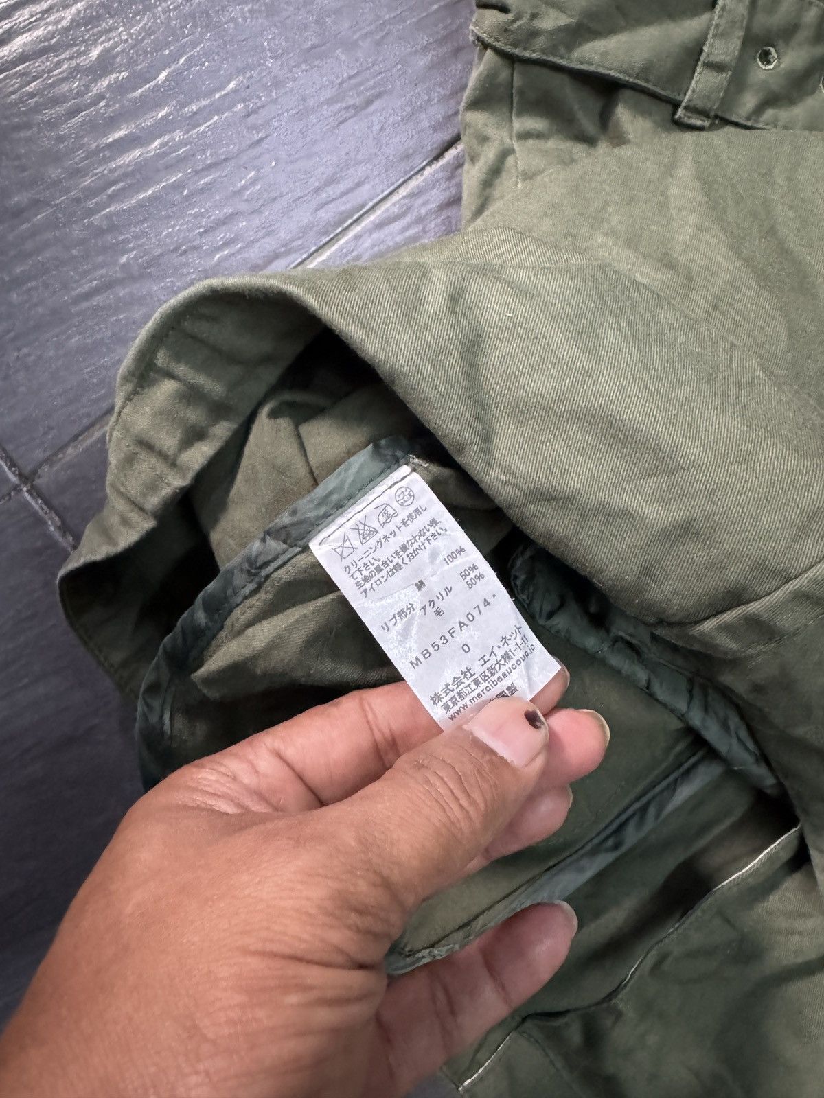 Comme des Garcons × mercibeaucoup mercibeaucoup uncoventional army style jacket Size L / US 10 / IT 46 - 5 Thumbnail