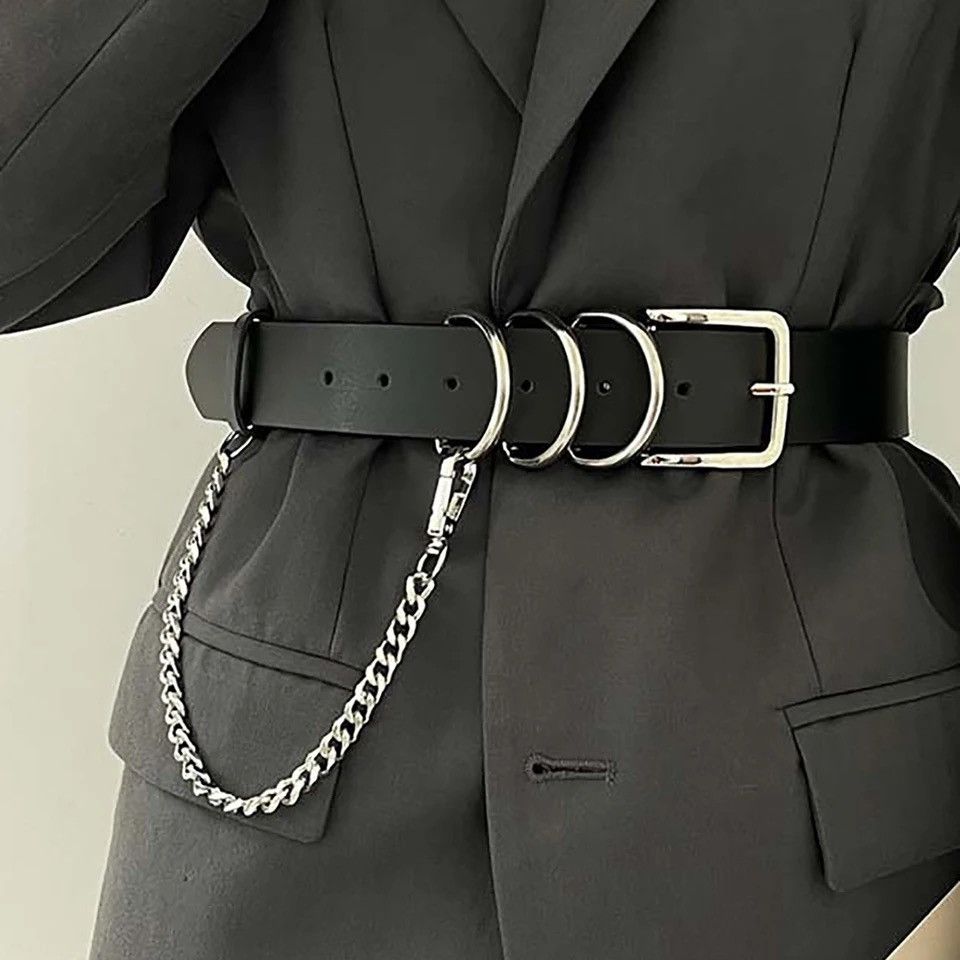 Other × Vintage Outdoor fashion punk chain grunge belt gothic rock Size ONE SIZE - 1 Thumbnail