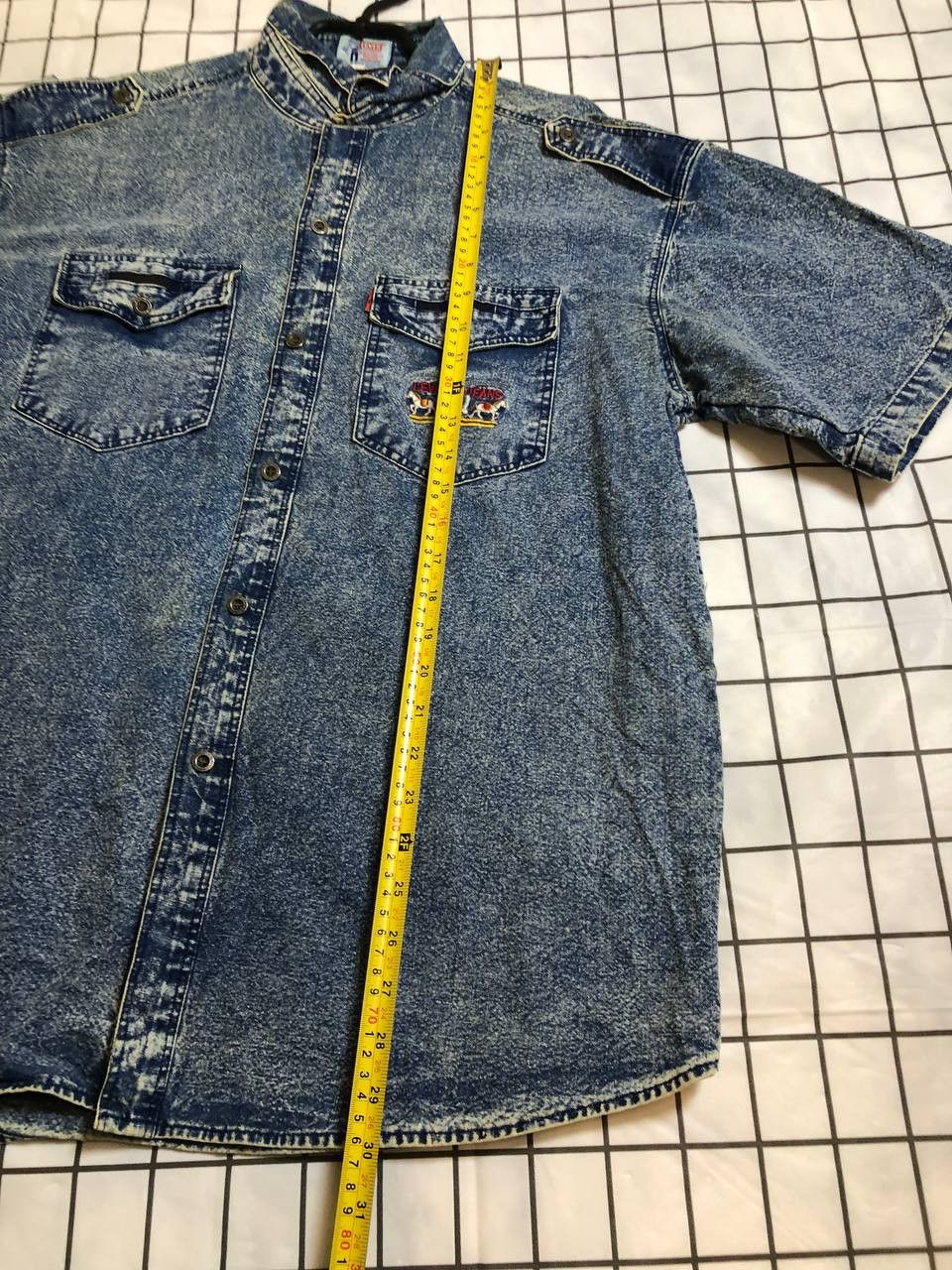 Levi's Levi's Vintage Clothing LVC BIG E Denim Western Shirt Size US XL / EU 56 / 4 - 8 Thumbnail
