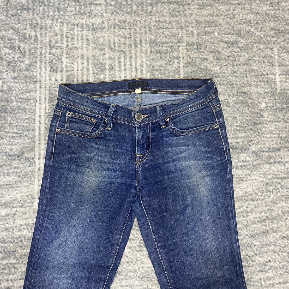 Hysteric Glamour × Japanese Brand × Le Grande Bleu (L.G.B.) Flare☠️ Bebe Bootcut Jeans USA Washed Vintage Designer Size US 29 - 5 Thumbnail