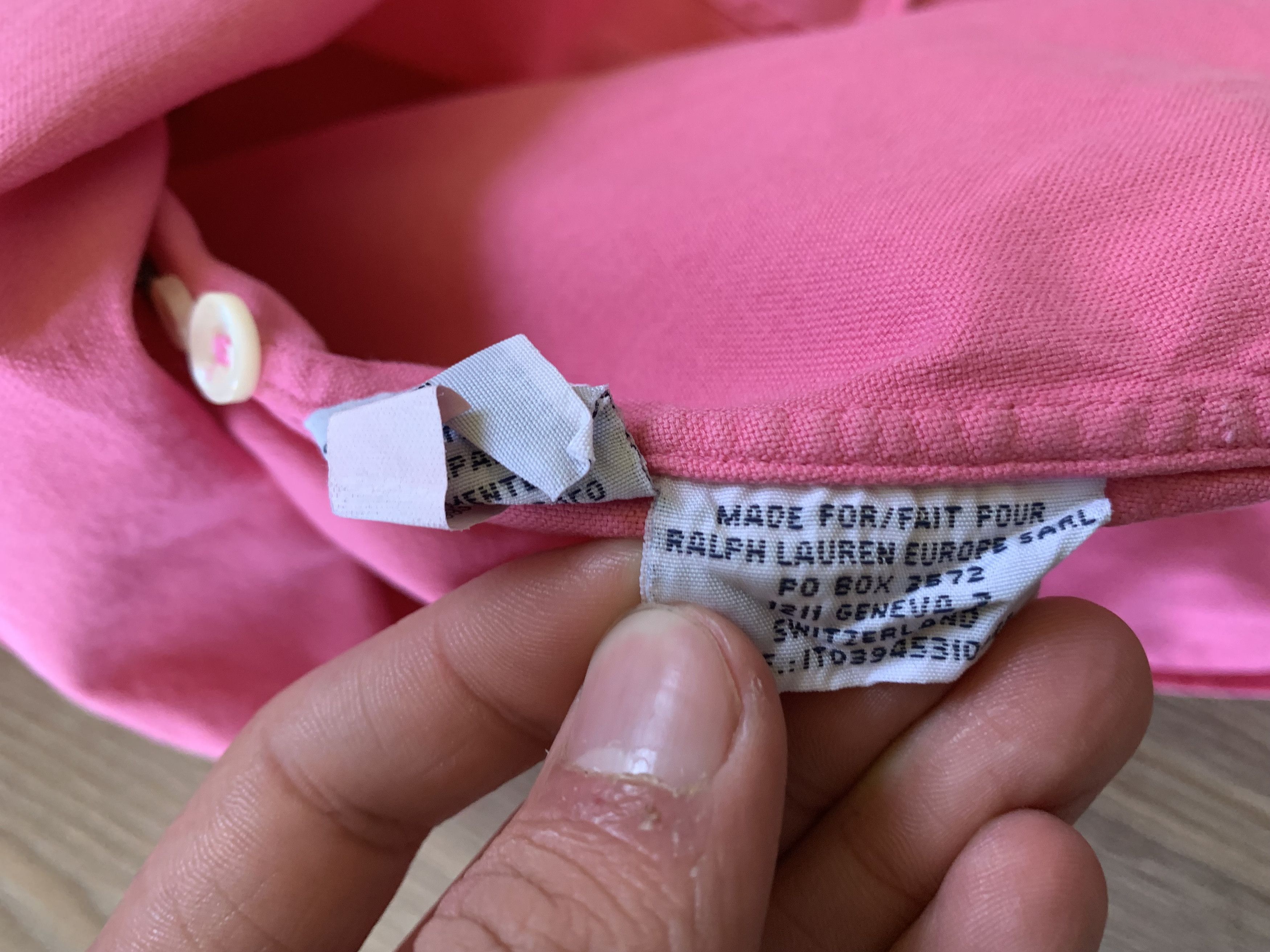 Polo Ralph Lauren × Ralph Lauren Polo Ralph Lauren Pink Button Up Shirt Size US M / EU 48-50 / 2 - 8 Thumbnail