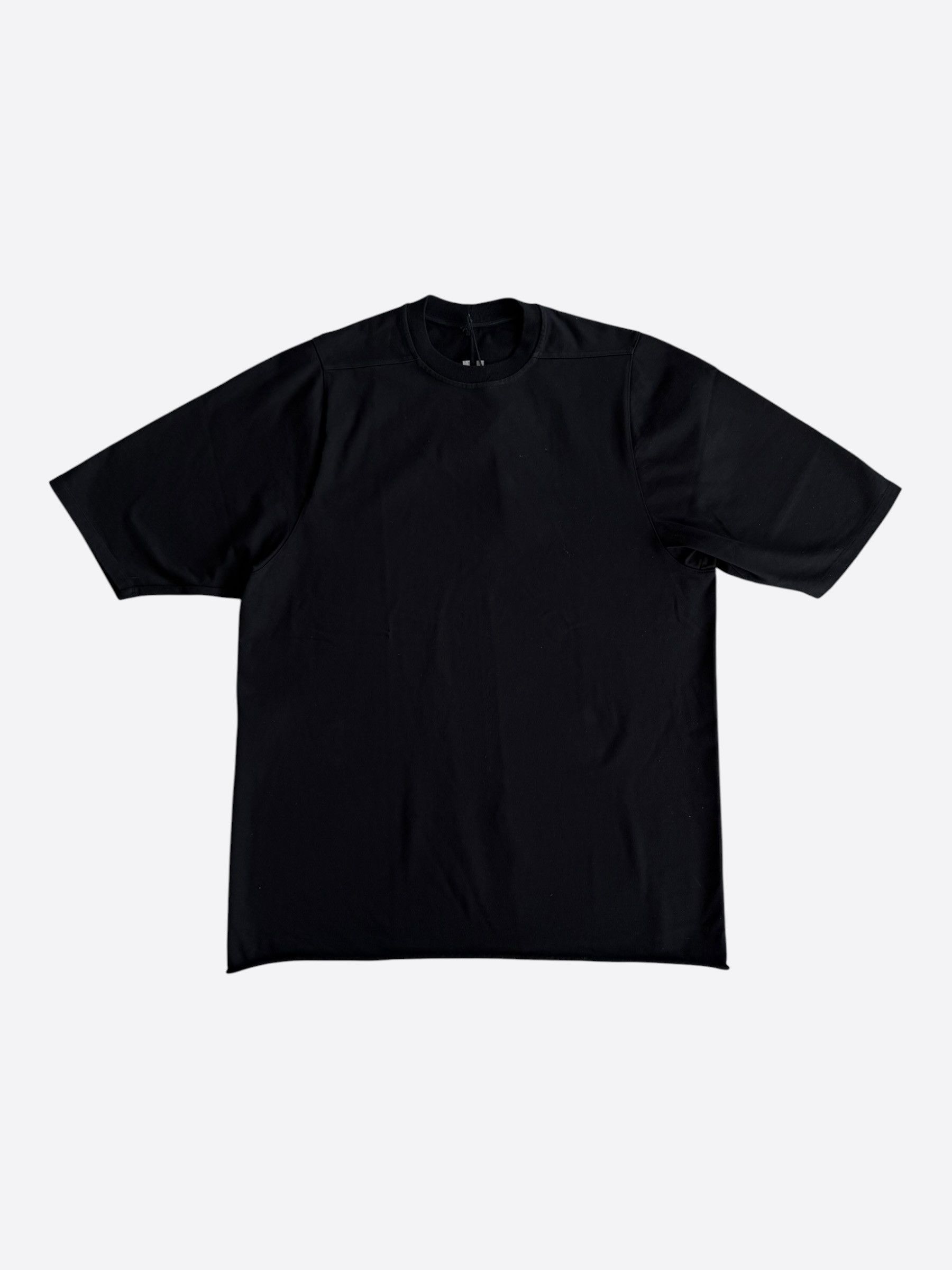 Rick Owens Rick Owens Black Jumbo T-Shirt Size US M / EU 48-50 / 2 - 1 Thumbnail