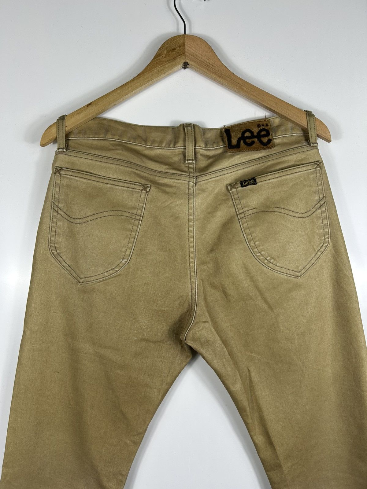 Japanese Brand × Lee × Vintage ⚡️Vintage Lee Flared Denim Size US 33 - 16 Thumbnail