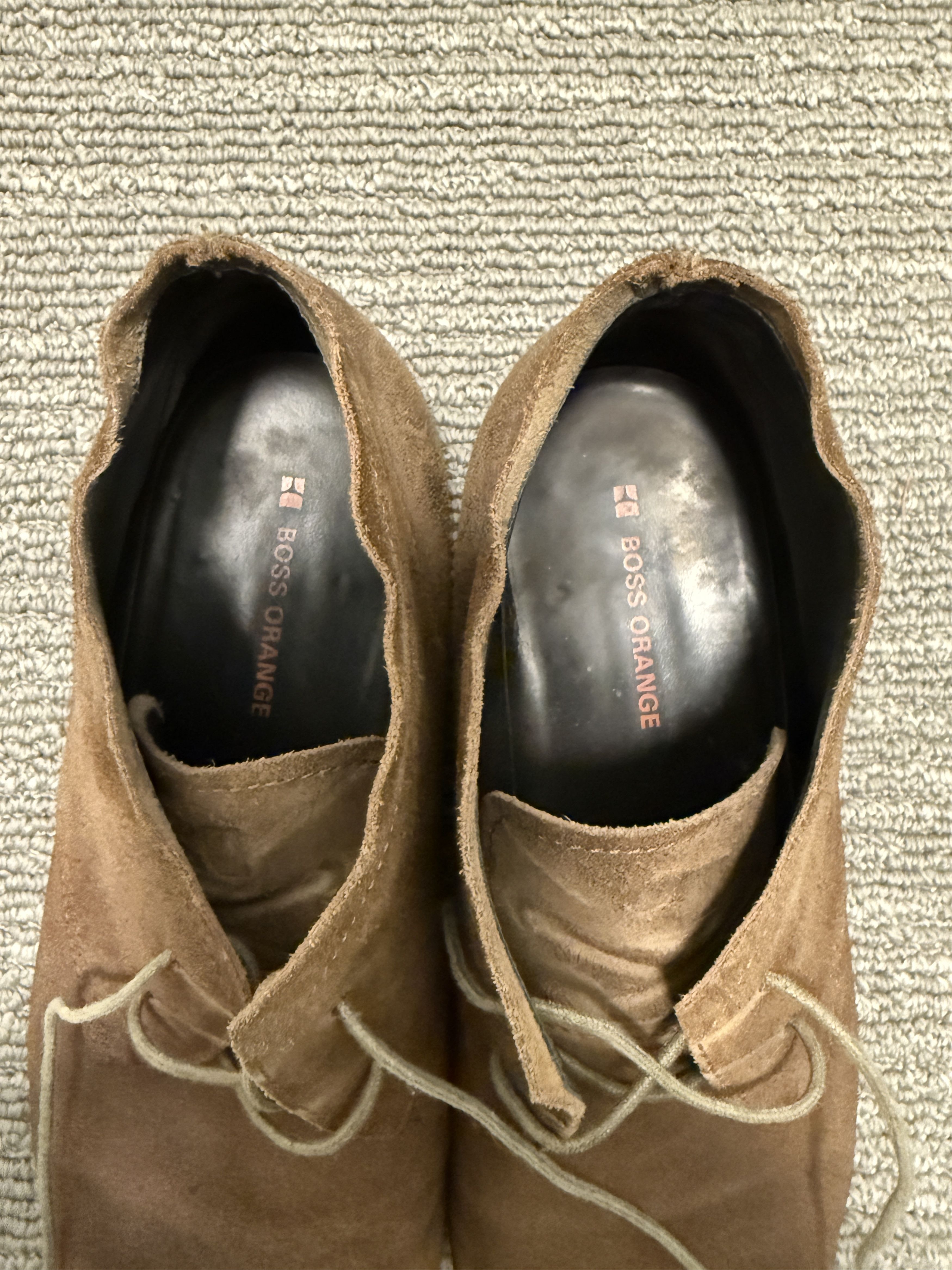 Hugo Boss Boss Orange Vintage Suede Boots Brown 42-9 1/2 Size US 9.5 / EU 42-43 - 2 Thumbnail