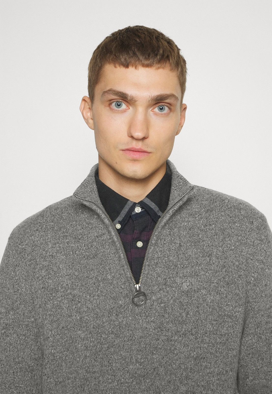 Barbour Barbour Half Zip Wool Sweater Size US L / EU 52-54 / 3 - 4 Thumbnail