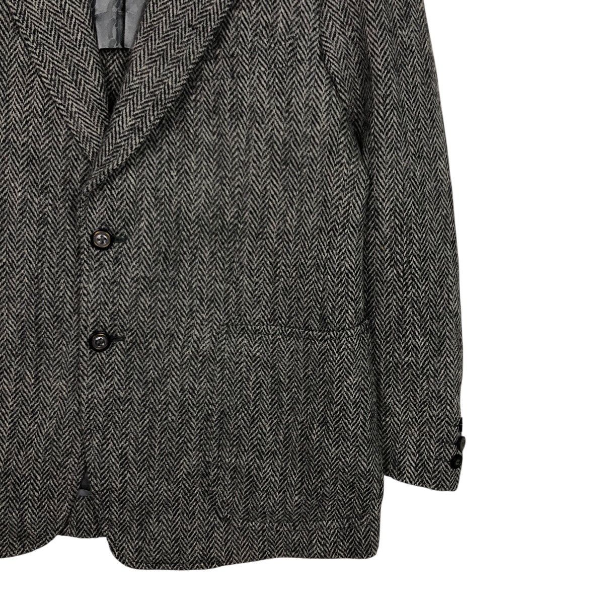 Harris Tweed 📌Vintage Wool Herringbone Jacket Harris Tweed Double Breast Size US M / EU 48-50 / 2 - 6 Thumbnail