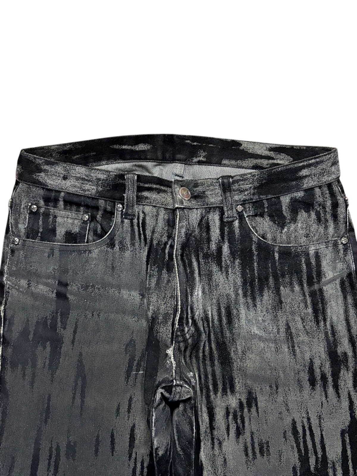 Japanese Brand Vintage Japanese Brand Faded Wash Bootcut Flare Jeans Size US 30 / EU 46 - 4 Thumbnail