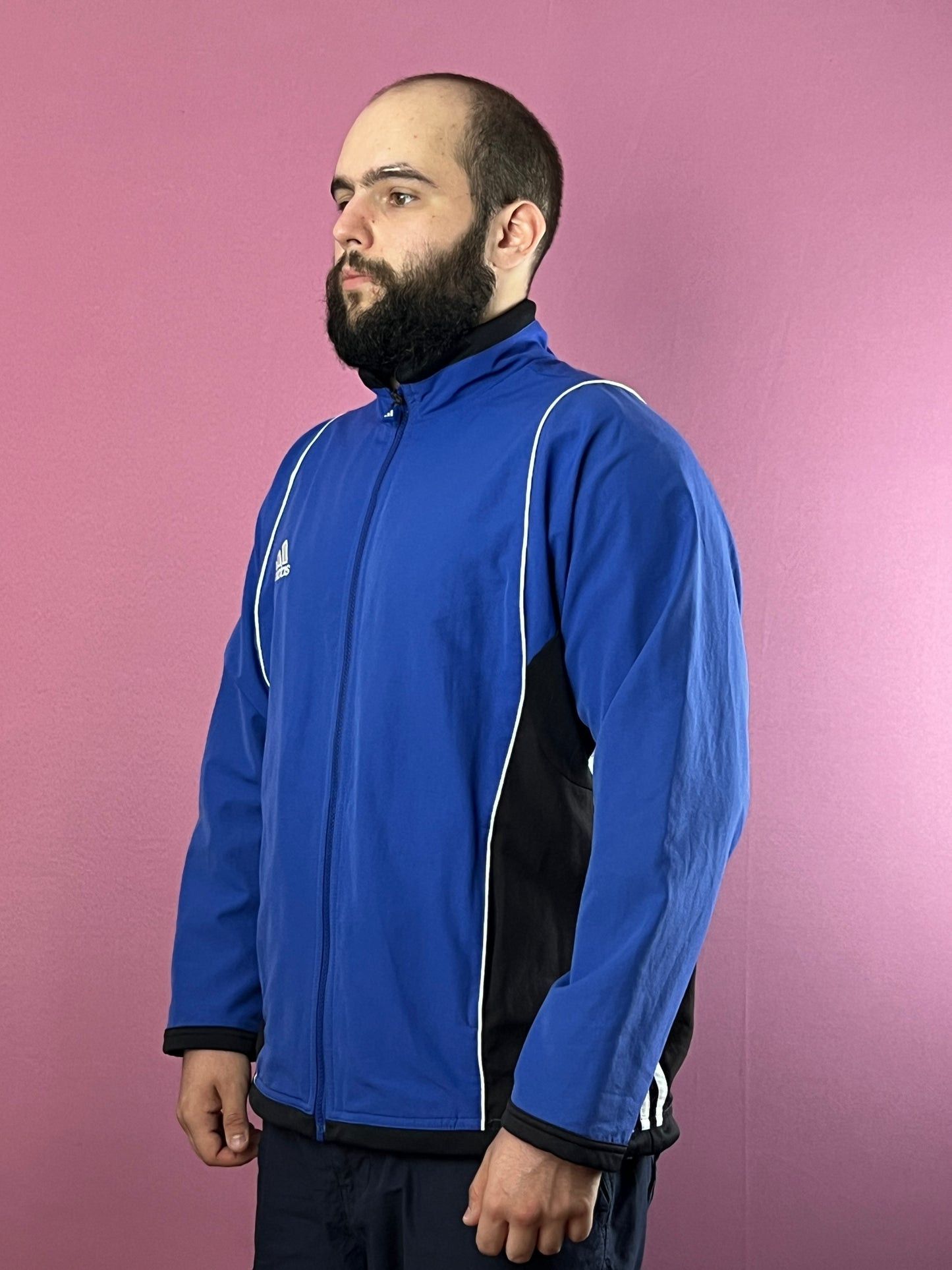 Adidas × Vintage 90s Adidas Vintage Men's Windbreaker Jacket - XL Size US XL / EU 56 / 4 - 1 Thumbnail