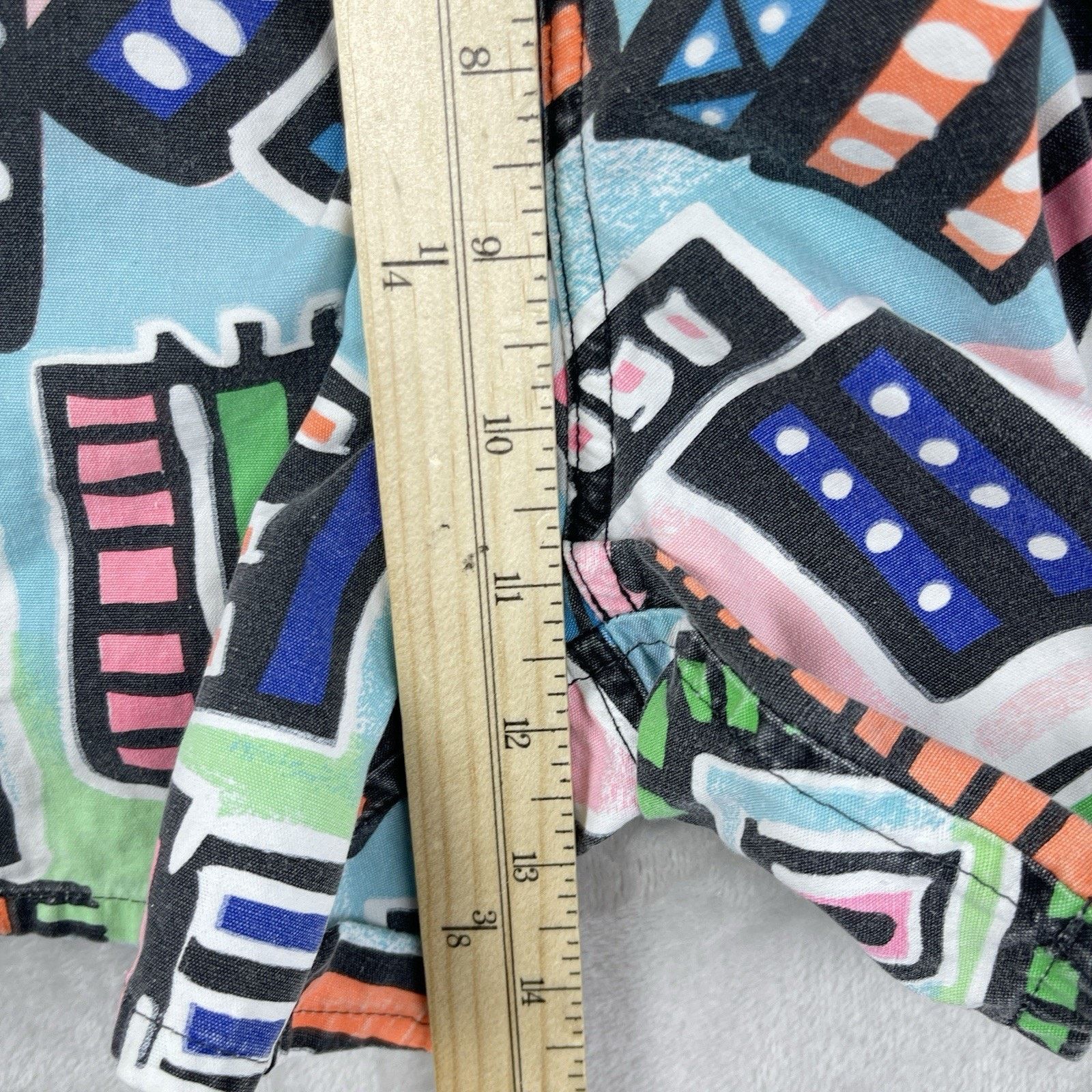 Ocean Pacific Vtg Ocean Pacific OP Swim Trunks Mens 36" 80s Memphis Print Size US 36 / EU 52 - 11 Thumbnail