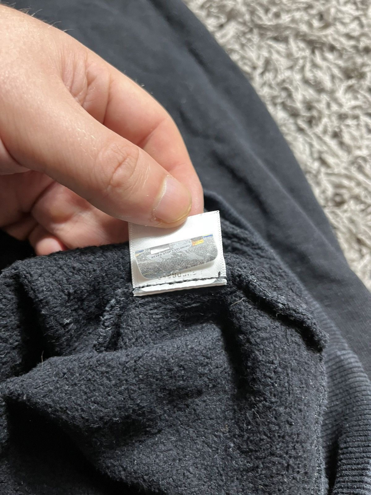 The North Face THE NORTH FACE BASIC BLACK COTTON HOODIE Size US M / EU 48-50 / 2 - 5 Thumbnail