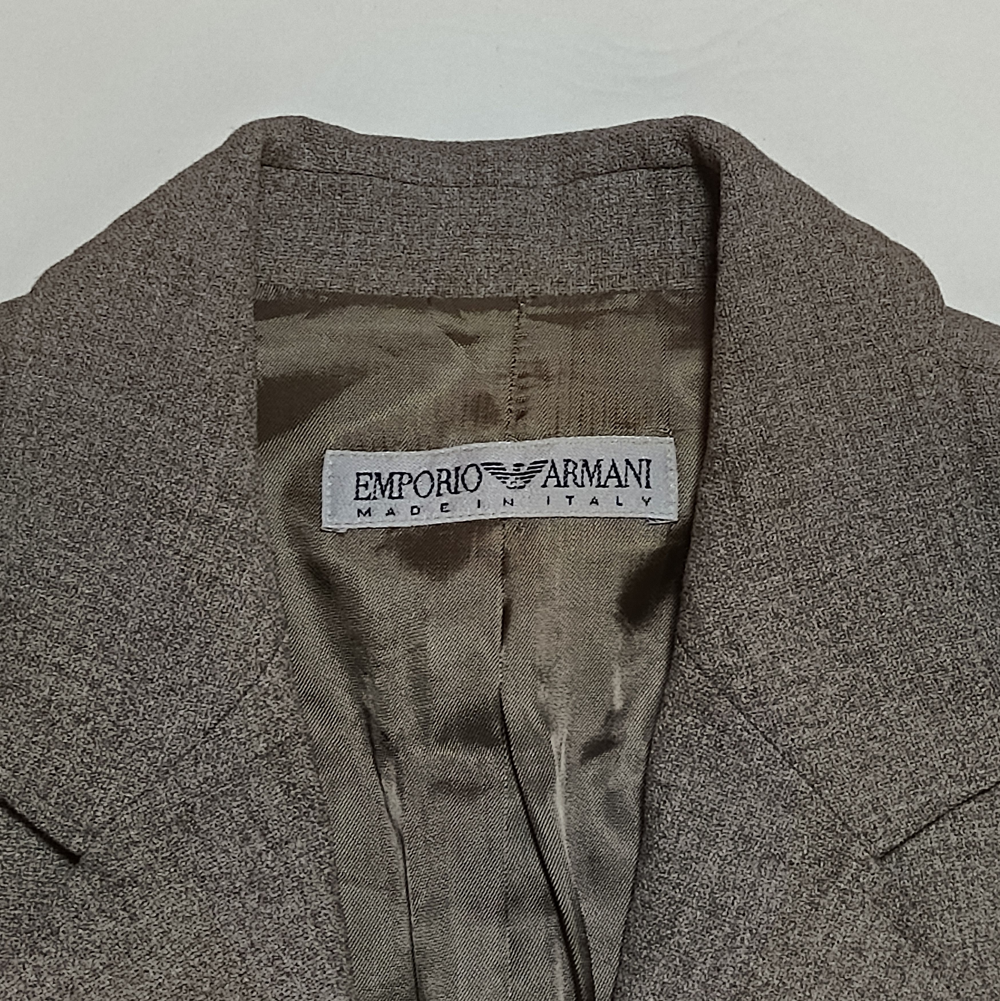 Emporio Armani Emporio Armani Blazer Coat Jacket Size US L / EU 52-54 / 3 - 2 Thumbnail