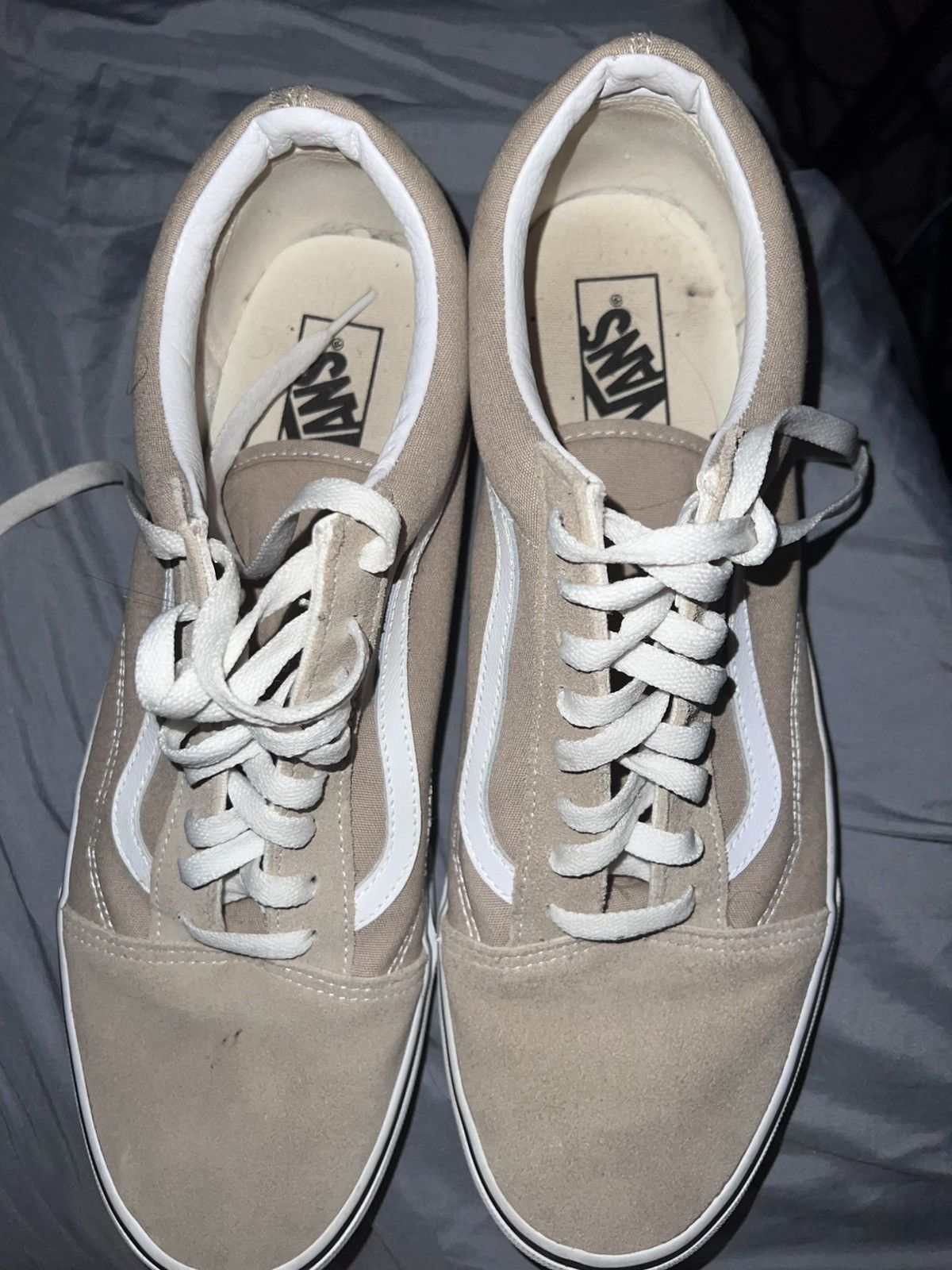 Vans Vans Old Skool Suede– Beige / Tan Men’s Size 13 Size US 13 / EU 46 - 2 Thumbnail