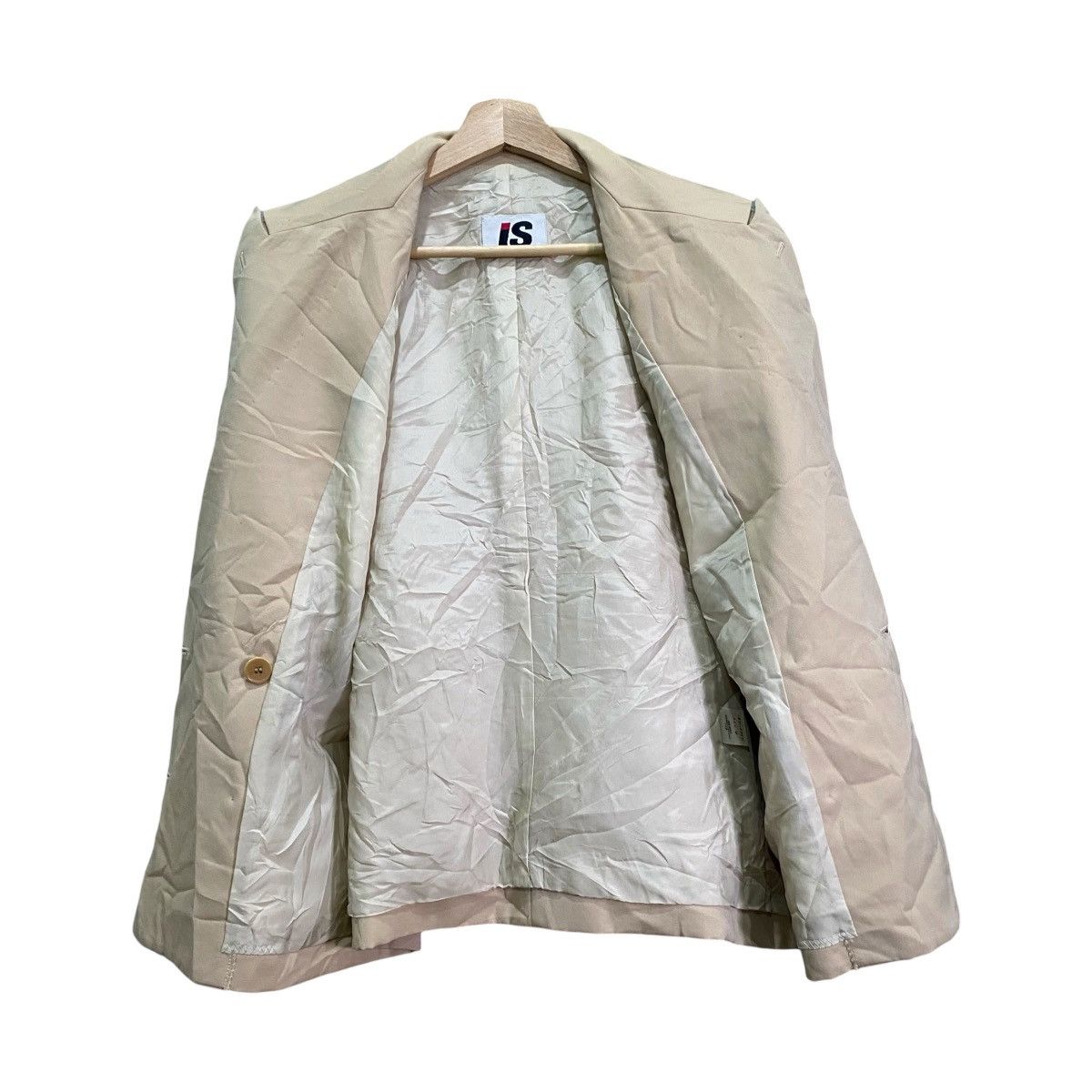 Issey Miyake IS Issey Miyake Double Breasted Blazer Jacket Size US M / EU 48-50 / 2 - 3 Thumbnail