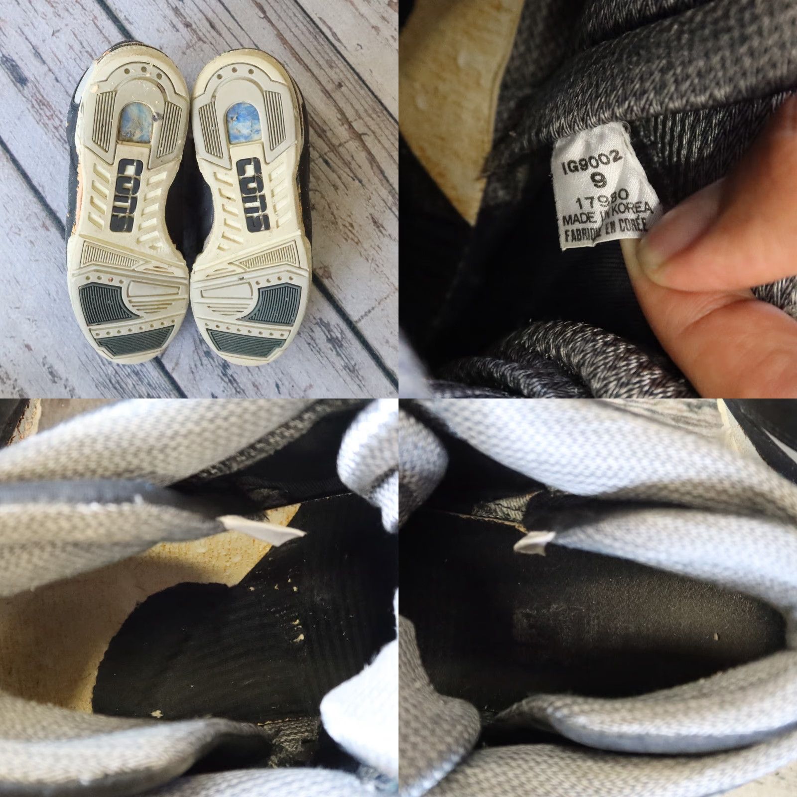 Converse VINTAGE Converse Cons ERX-260 Men Athletic Shoe High Top 9 Black Sneaker ERX 260 Converse Cons Mens Shoes Size US 9 / EU 42 - 8 Thumbnail