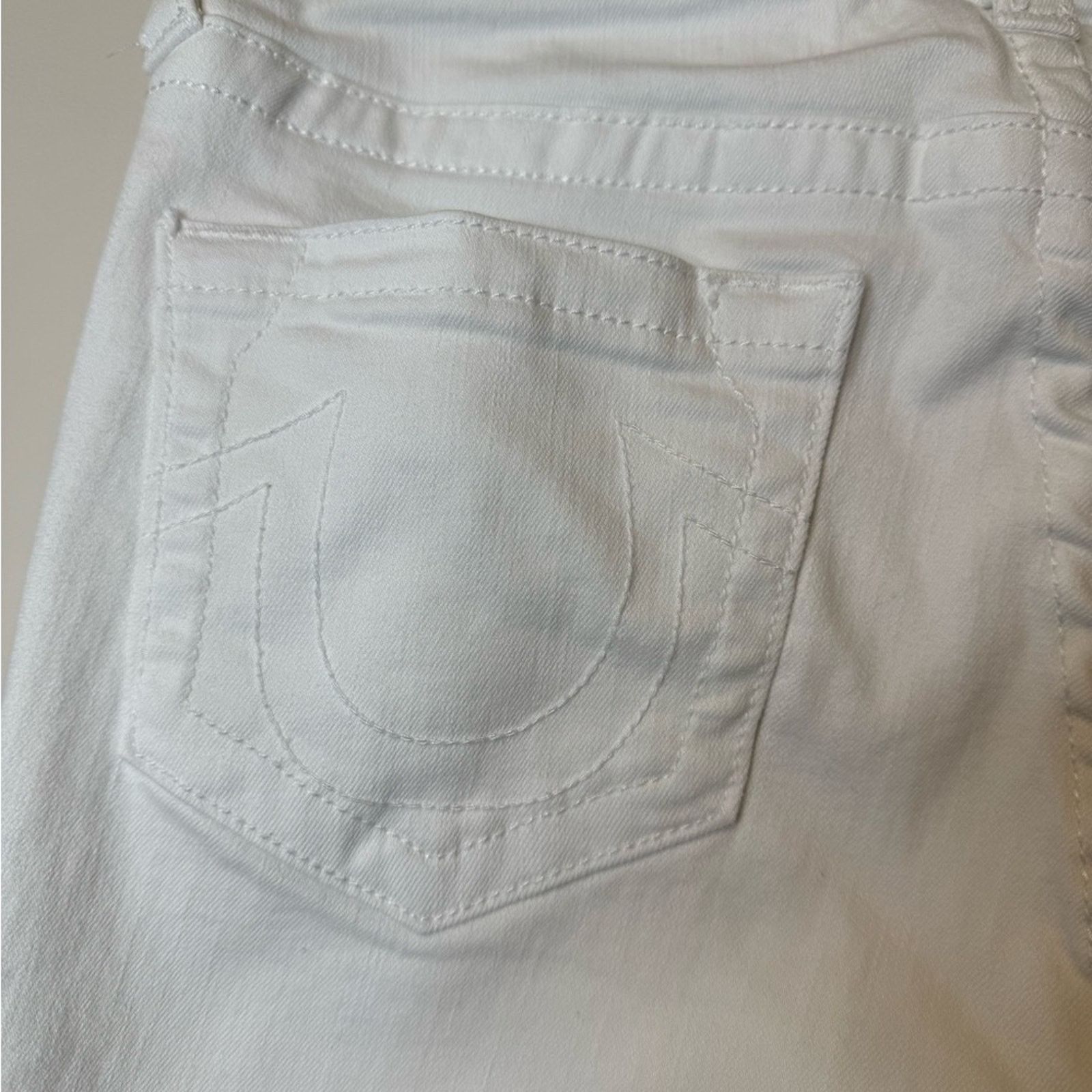 True Religion True Religion Halle Mid Rise Capri Jeans - Size 27 Size 26" / US 2 / IT 38 - 3 Thumbnail