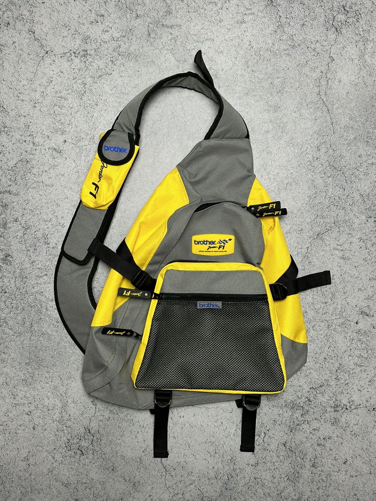 Formula 1 x Outdoor Life Vintage Jordan Grand Prix F1 Sling Crossbody Bag in Grey, Men's