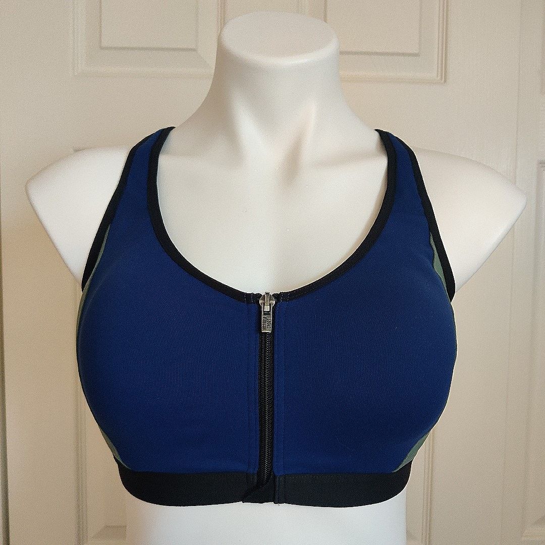 Victoria's Secret Knockout colorblock front closure sports bra 36D Size ONE SIZE - 3 Thumbnail