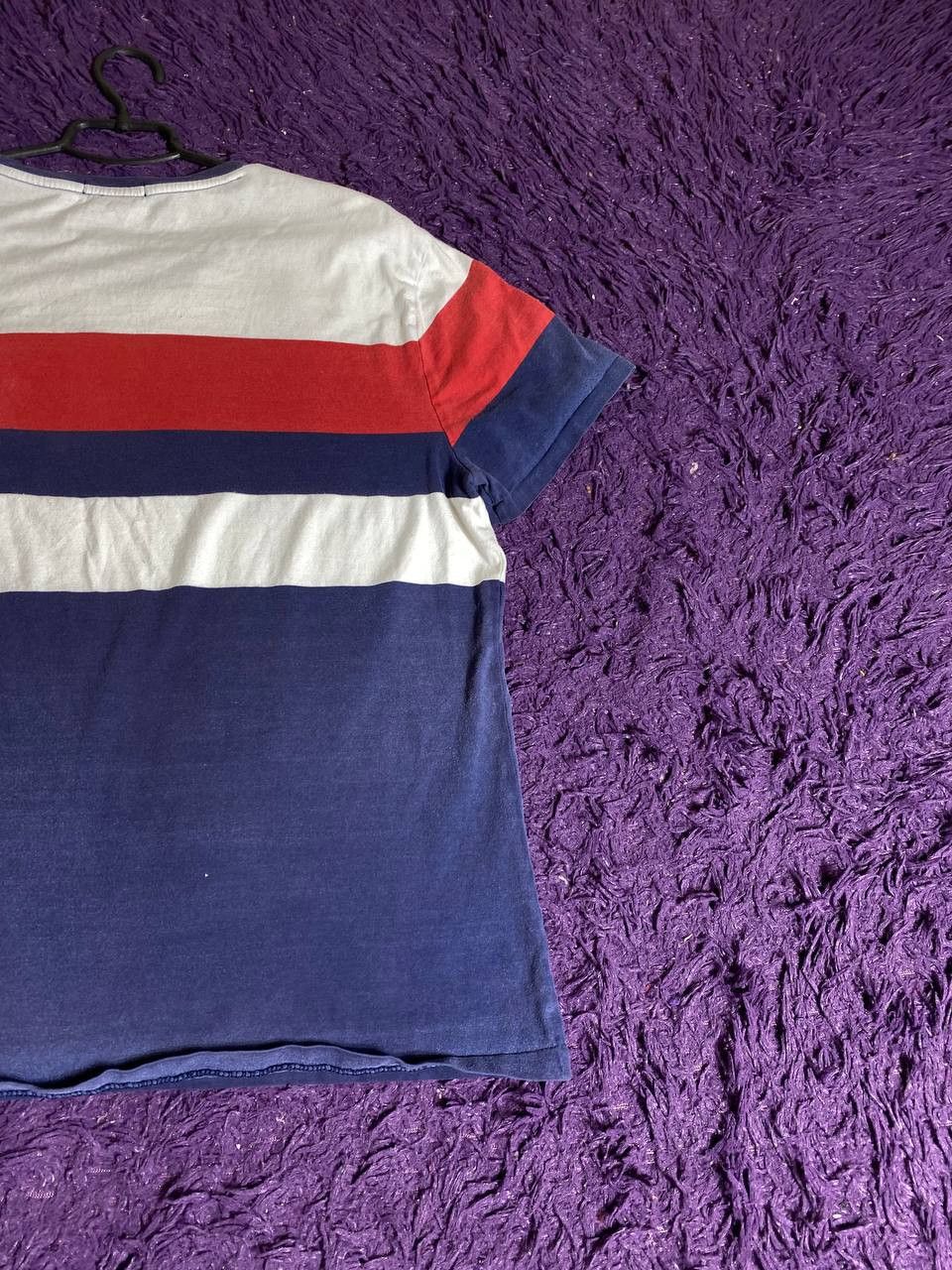 Polo Ralph Lauren × Vintage Vintage Polo Ralph Lauren basic Logo striped T-Shirt Size US XL / EU 56 / 4 - 10 Thumbnail