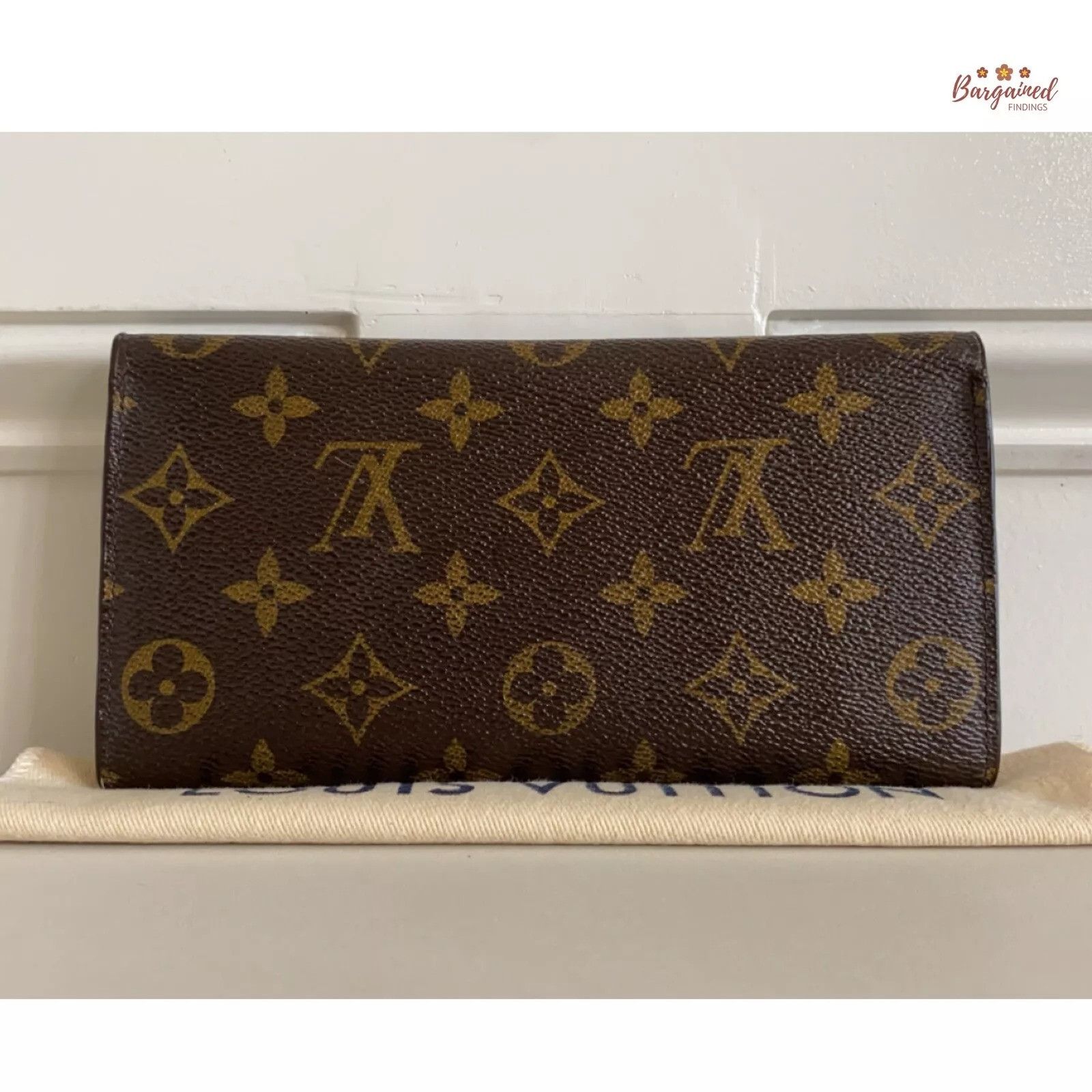Louis Vuitton Louis Vuitton Monogram Leather Brown Josephine Long Wallet Size ONE SIZE - 2 Thumbnail
