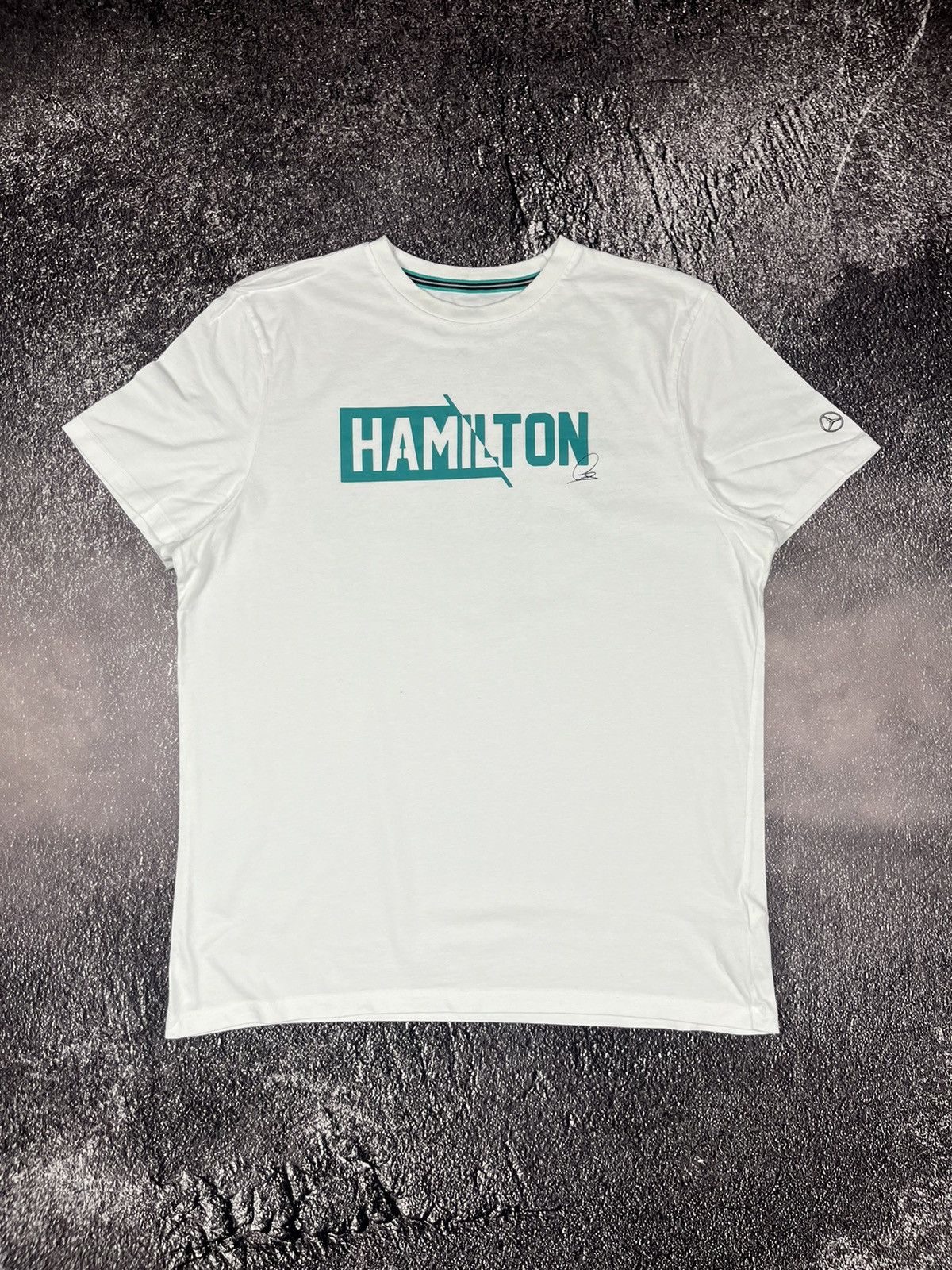 Mercedes-Benz Vintage Mercedes-Benz AMG Petronas F1 Hamilton T-Shirt Size US XL / EU 56 / 4 - 1 Thumbnail