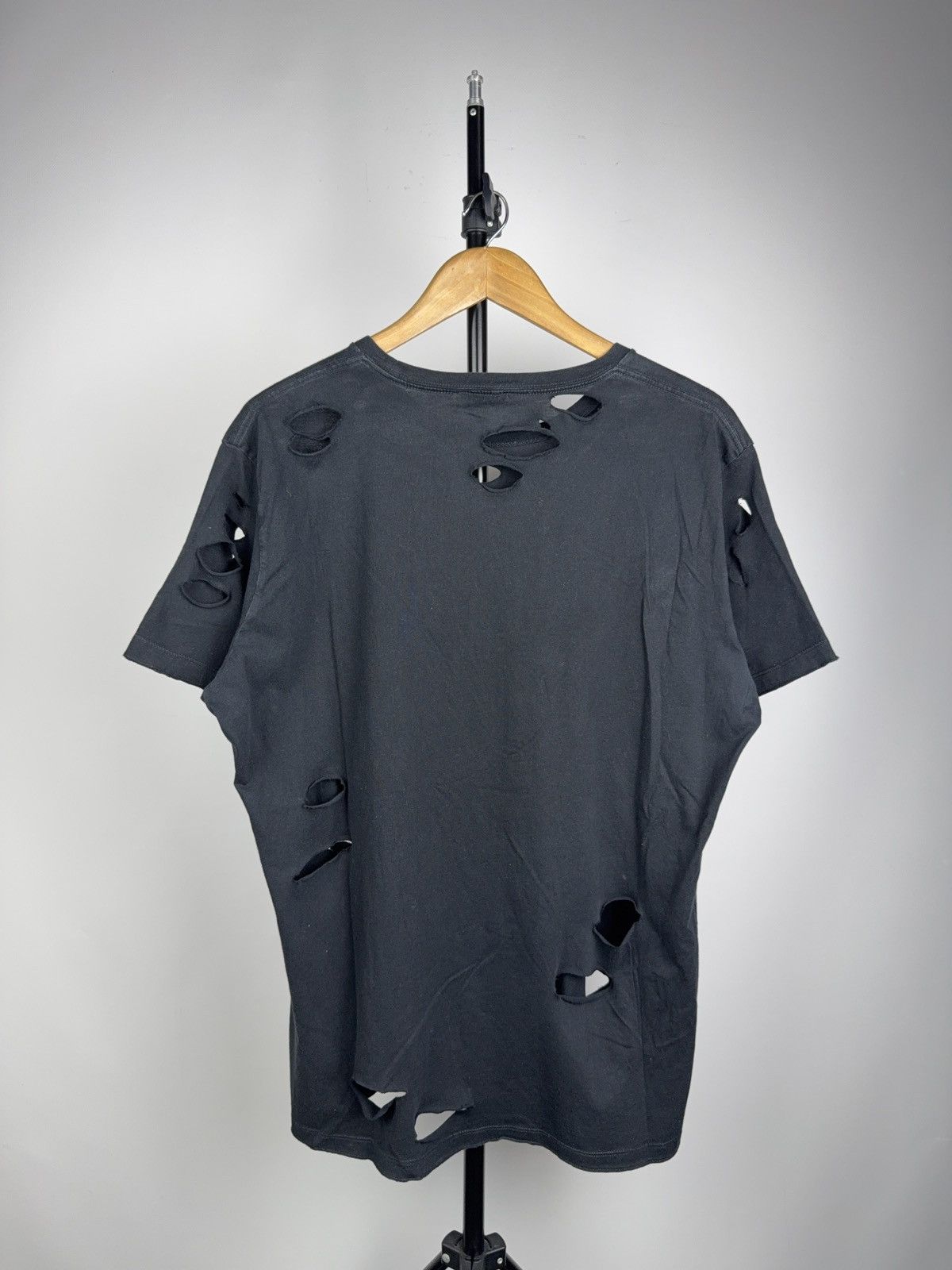 Diesel 00s Diesel Brave Diversity Distressed Faded T-Shirt Y2K Punk Size US L / EU 52-54 / 3 - 10 Thumbnail