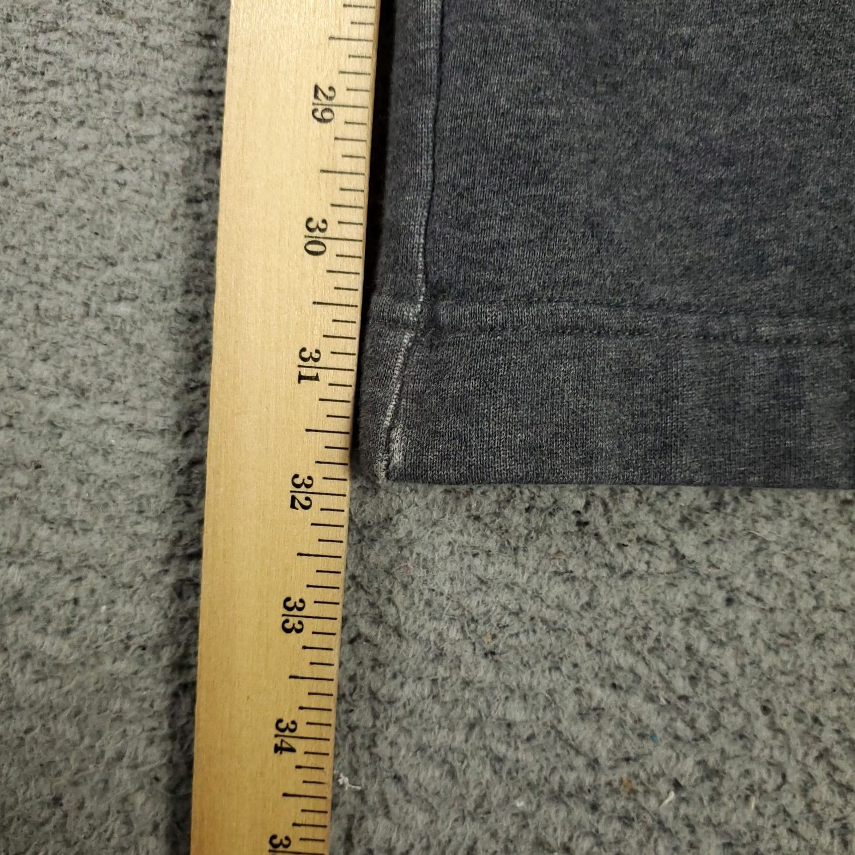 Nike Nike Pants Mens Medium Gray Fleece Lined Vintage Y2K Swoosh Joggers Sweatpants Size US 31 - 5 Thumbnail