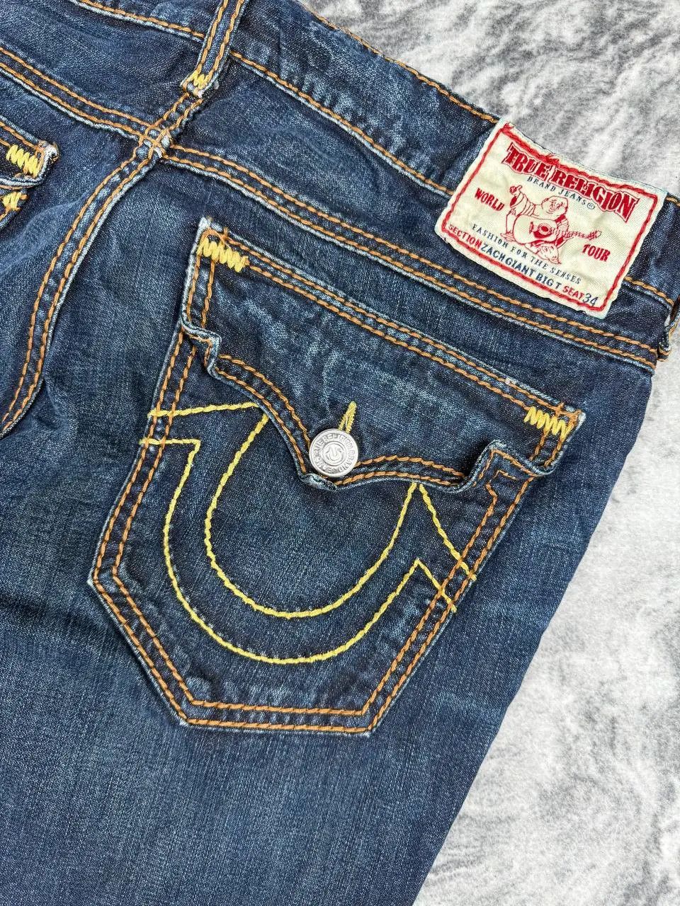 True Religion Share Vintage True Religion Zach Giant Big Denim Jeans Y2K Size US 38 / EU 54 - 3 Thumbnail
