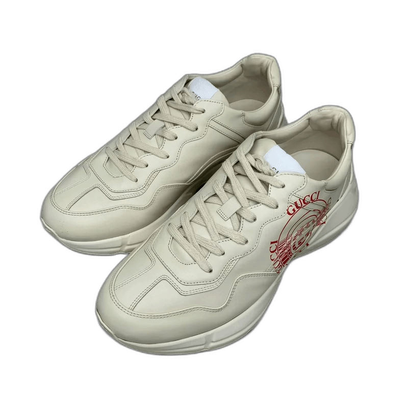 Gucci Gucci Red Logo Dad Sneakers Size 42-yf Size US 9 / EU 42 - 1 Thumbnail