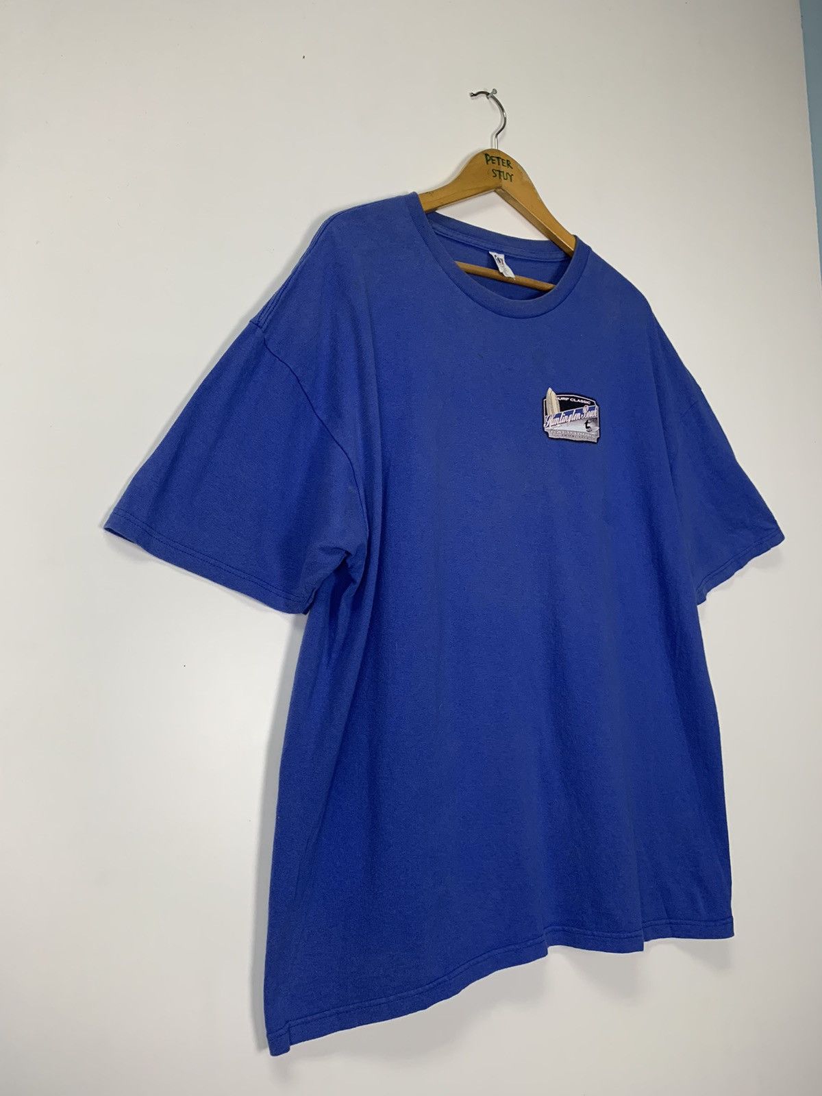 Vintage Vintage Surf Classic Hunlington Beach t-shirt Size US XL / EU 56 / 4 - 6 Thumbnail