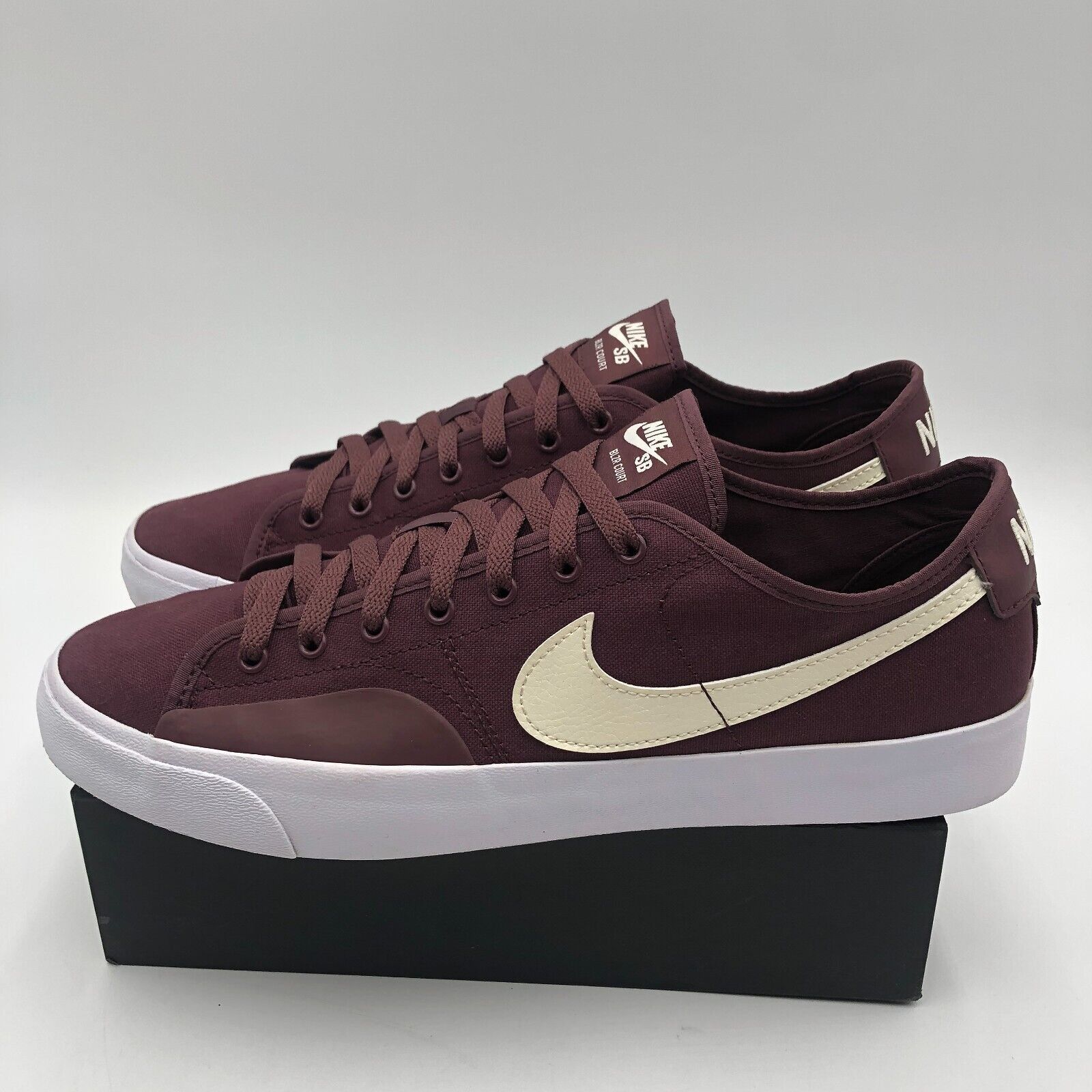 Nike Nike SB Blazer Men's Size 11.5 Maroon/Wine Canvas Sneakers Size US 11.5 / EU 44-45 - 5 Thumbnail