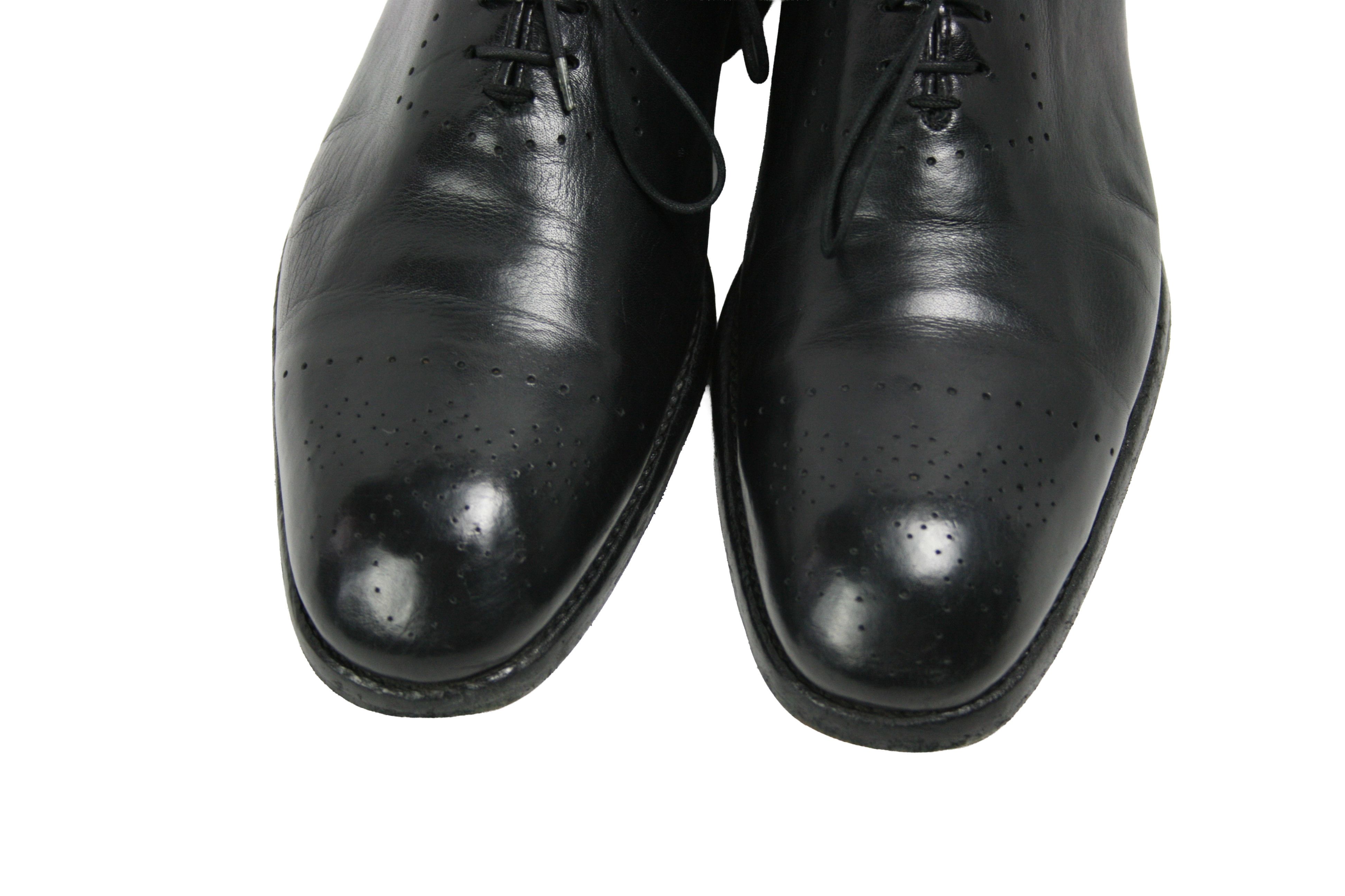 Alberto Fasciani Avant Garde Whole Cut Calf Skin Oxford Shoes Size US 7 / EU 40 - 5 Thumbnail