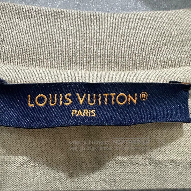 Louis Vuitton Louis Vuitton Embossed logo short sleeve Size US XL / EU 56 / 4 - 4 Thumbnail