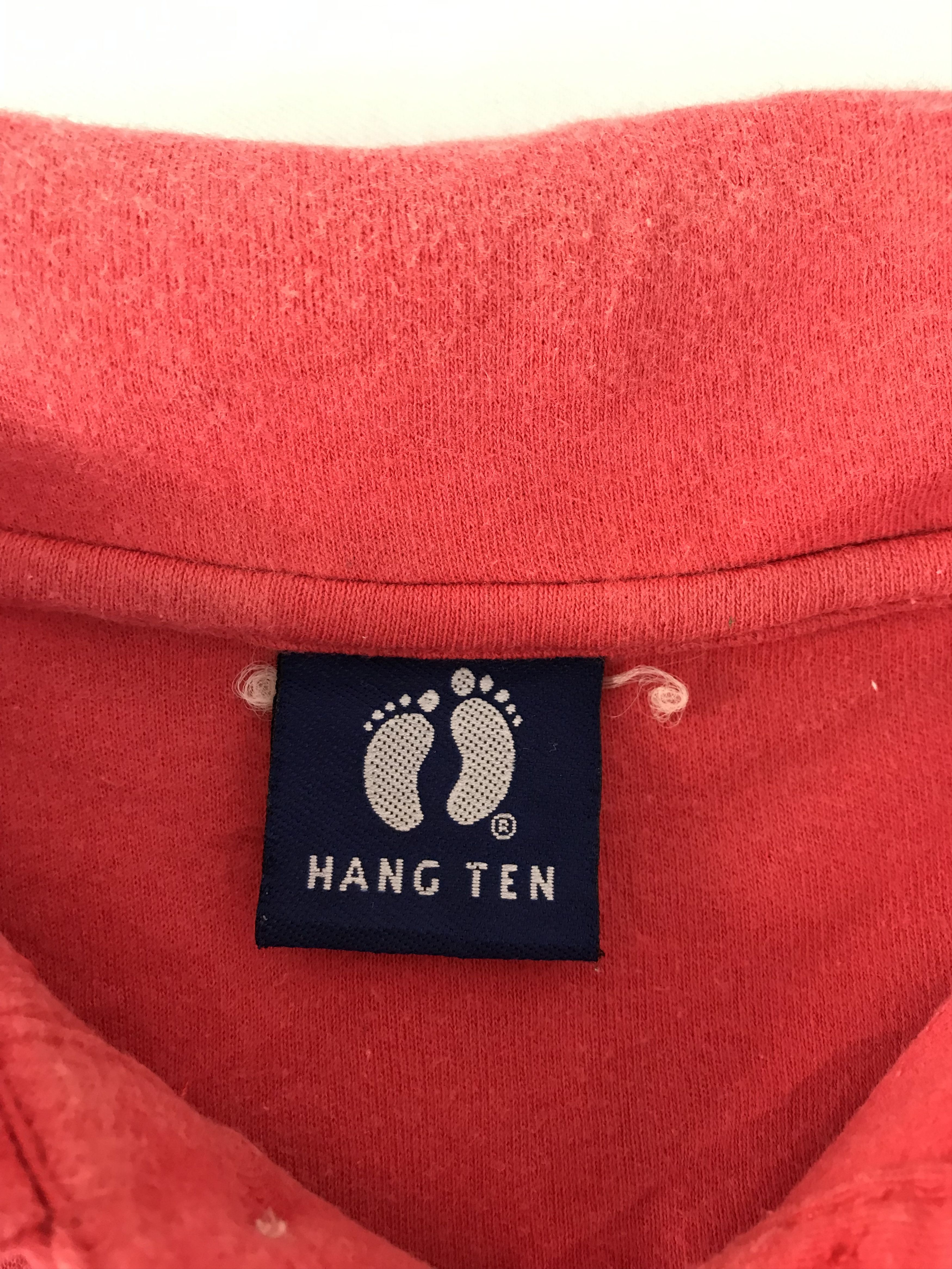 Hang Ten Hang Ten Colour Block Chest Striped Polo Tee Size US L / EU 52-54 / 3 - 5 Thumbnail